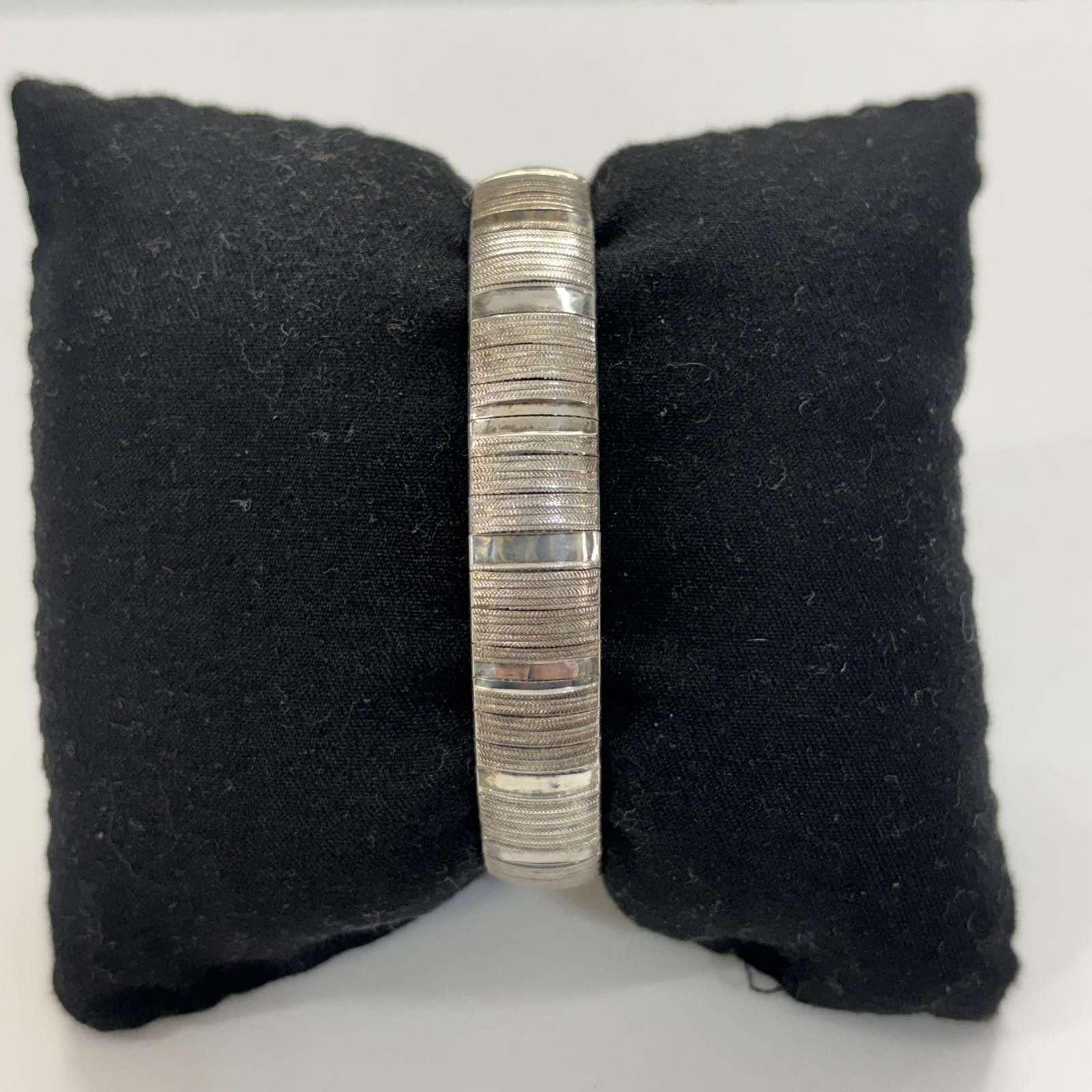 Other Vtg 90s men’s Sterling flex link bracelet Size ONE SIZE - 1 Thumbnail