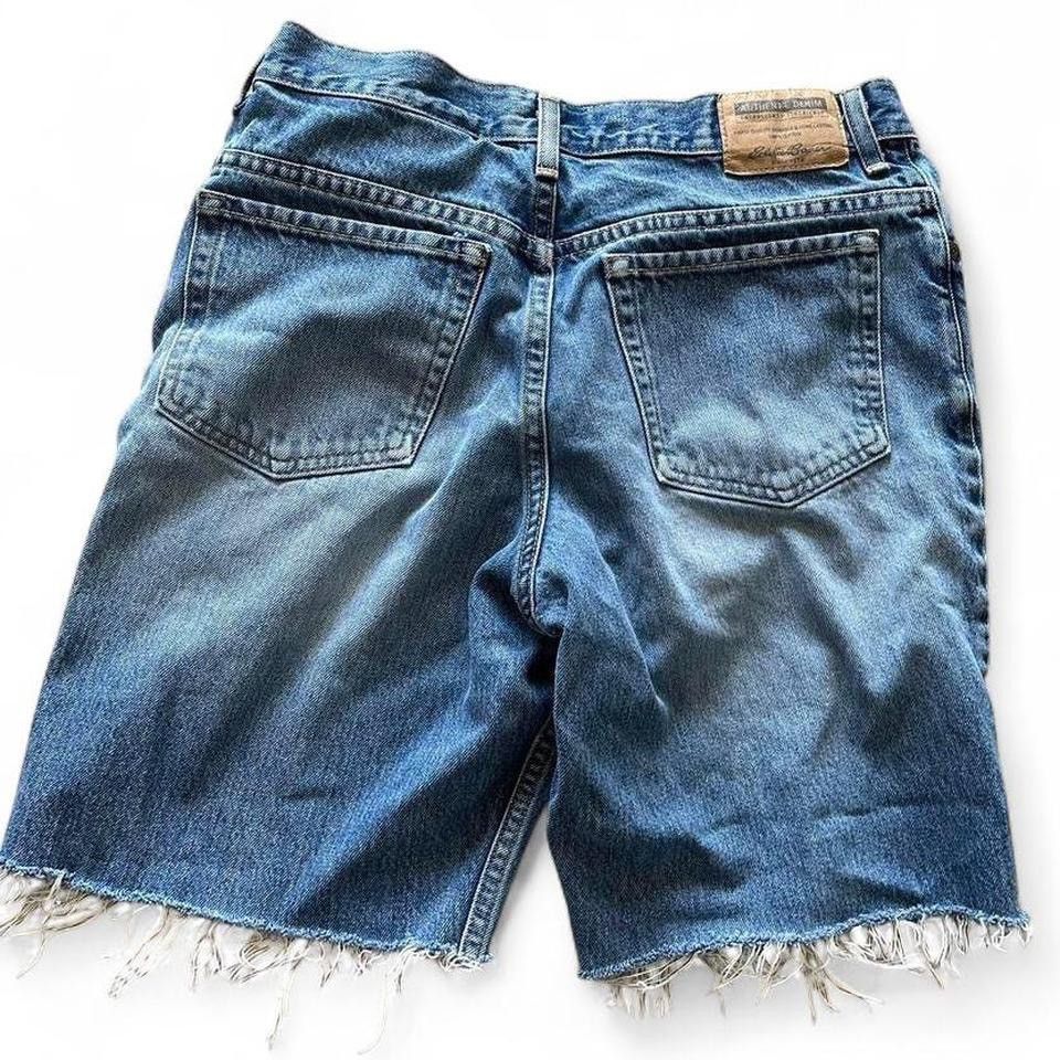 Eddie Bauer Faded blue cutoff jorts Size 27" / US 4 / IT 40 - 3 Thumbnail