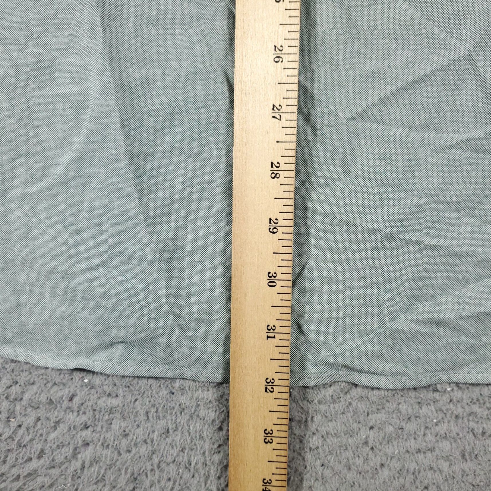 Tommy Hilfiger Tommy Hilfiger Dress Shirt Mens 17 Green Check Button-Down Long Sleeve Regular 100% Cotton Vintage? No (but used) — 17 Neck Size Mens Shirt Size 46R - 6 Thumbnail
