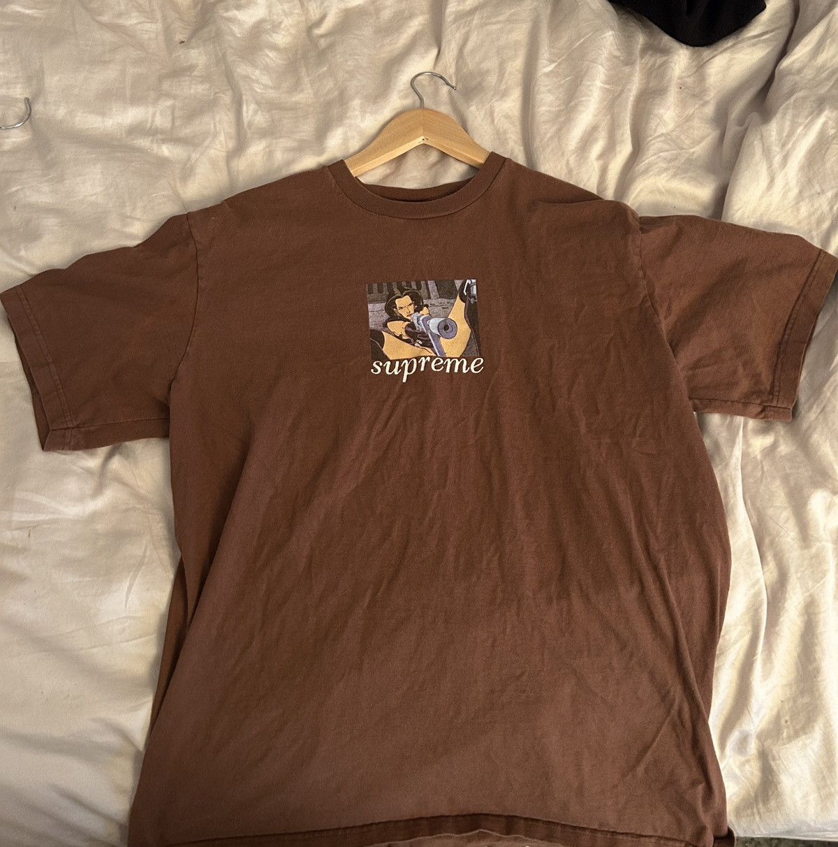 Supreme Supreme Brown t-shirt Size US L / EU 52-54 / 3 - 1 Thumbnail