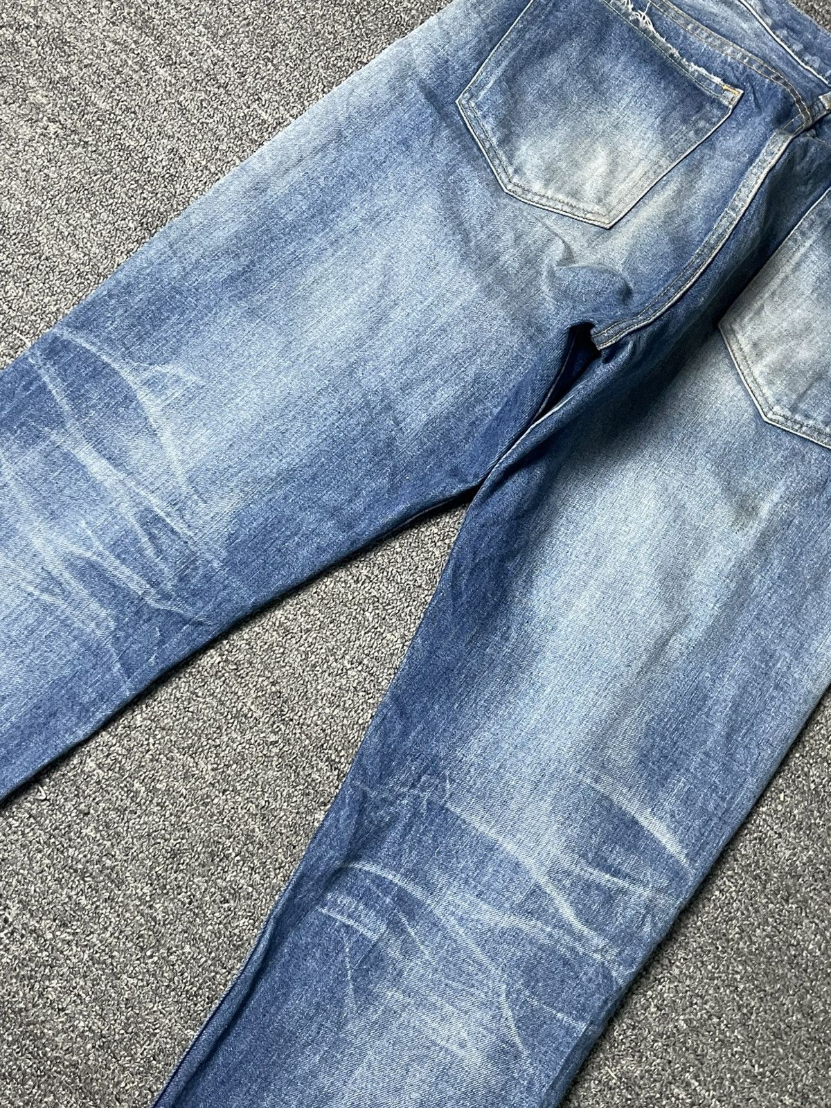 URBAN RESEARCH DOORS × Vintage URBAN RESEARCH Ripped Denim Jeans (91) Size US 32 / EU 48 - 13 Thumbnail