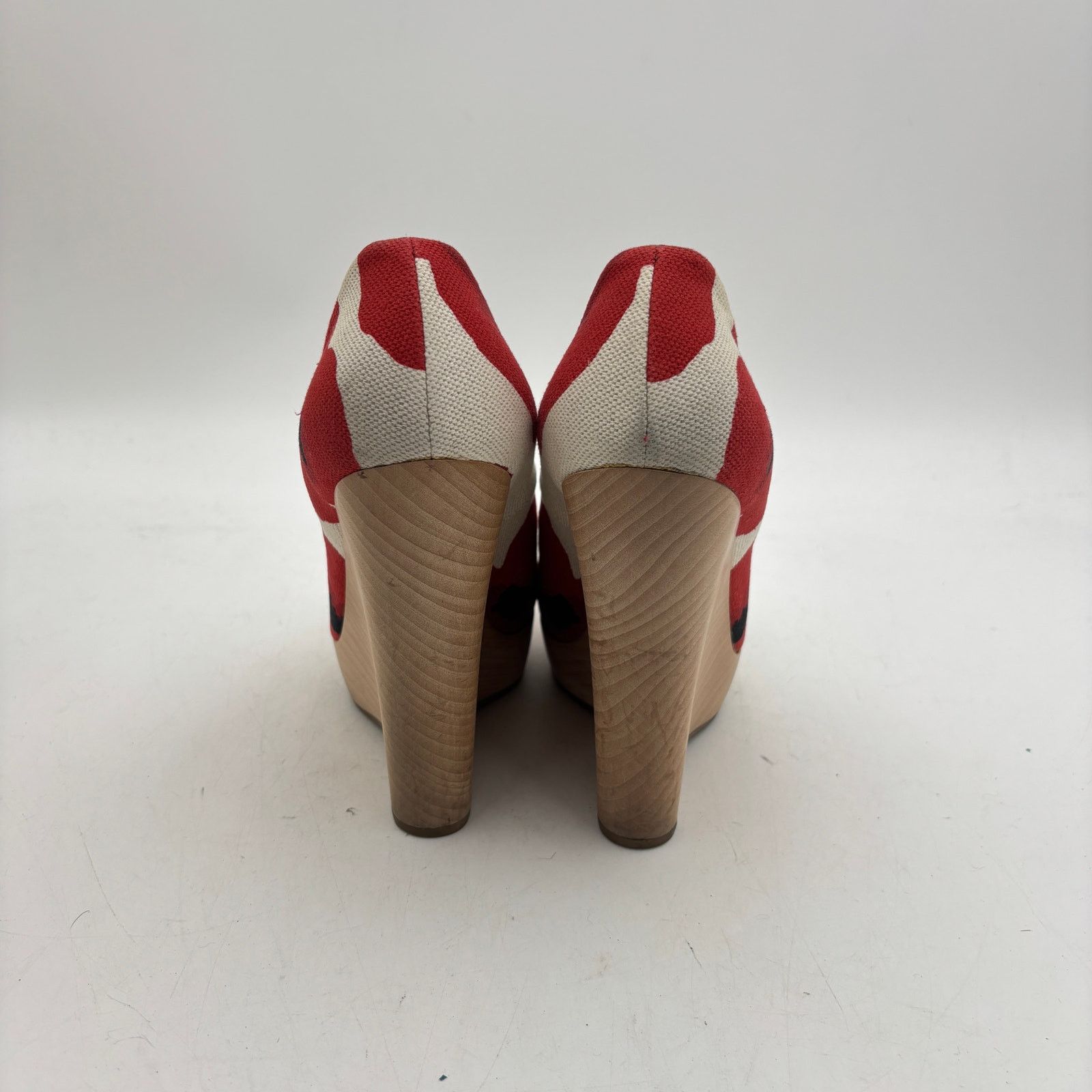 Yves Saint Laurent Yves Saint Laurent Maryna 105 Pump Wedges Women's 37.5 Size US 6.5 / IT 36.5 - 3 Thumbnail