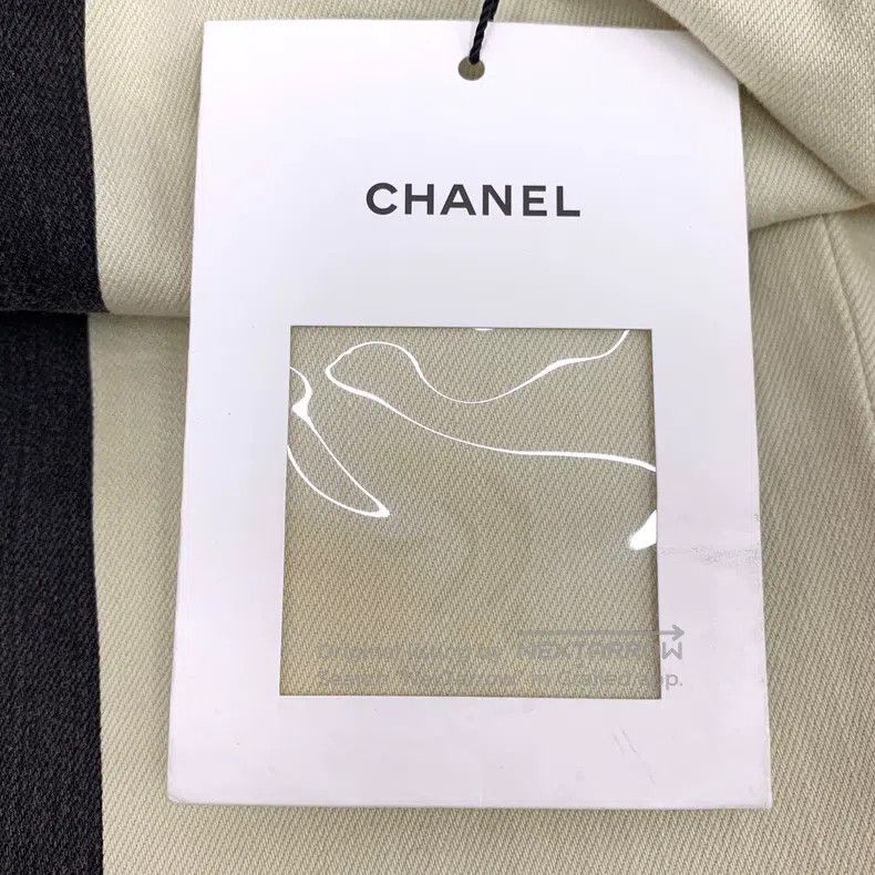 Chanel Chanel Colour-blocked cotton casual denim trousers Size 25" / US 0 / IT 36 - 7 Thumbnail