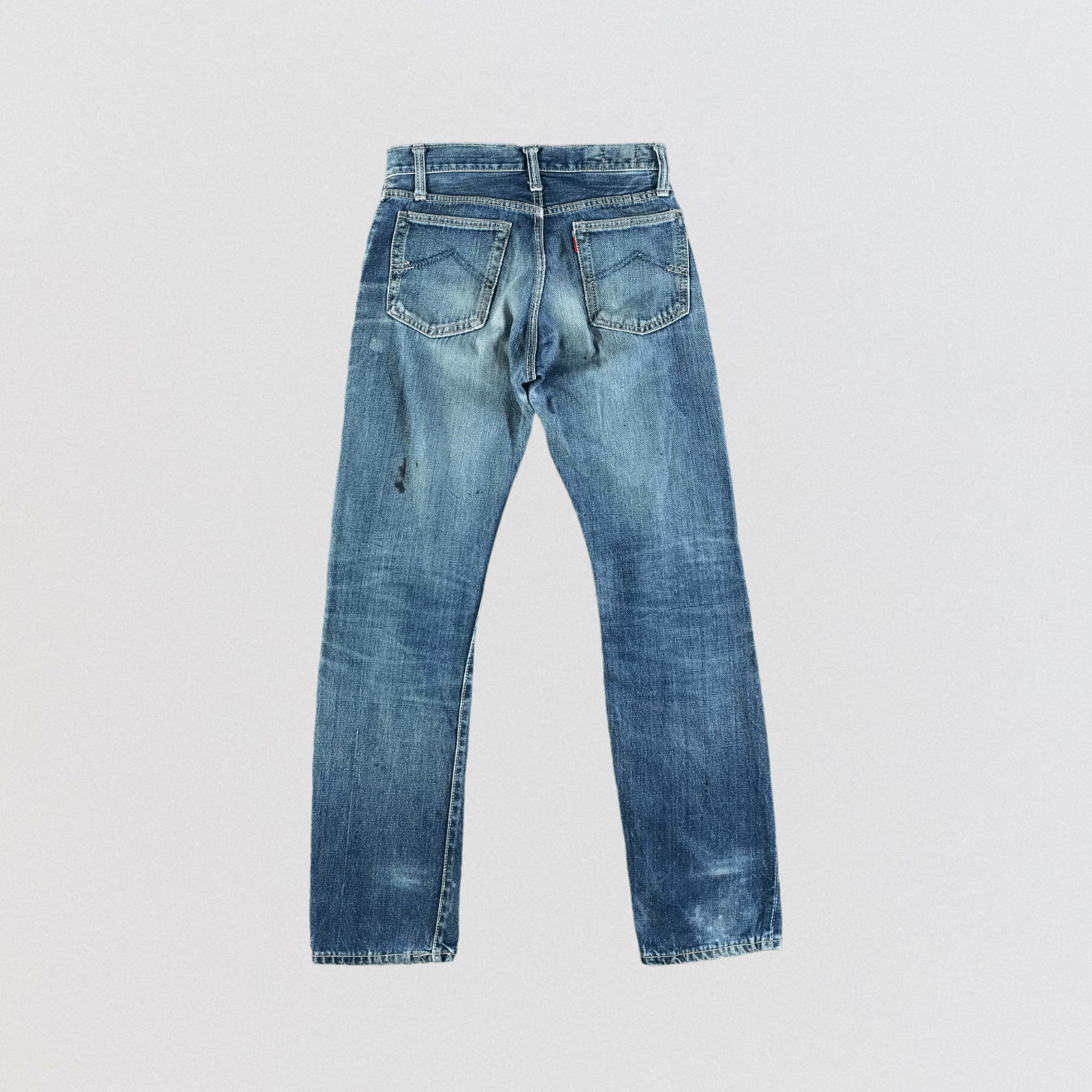 Vintage Vintage 80s Bobson Redline Denim Jeans-JM3618 Size US 29 - 2 Thumbnail