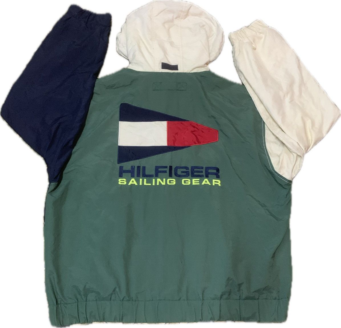 Tommy Hilfiger Tommy Hilfger Windbreaker hoodie Size US L / EU 52-54 / 3 - 1 Thumbnail