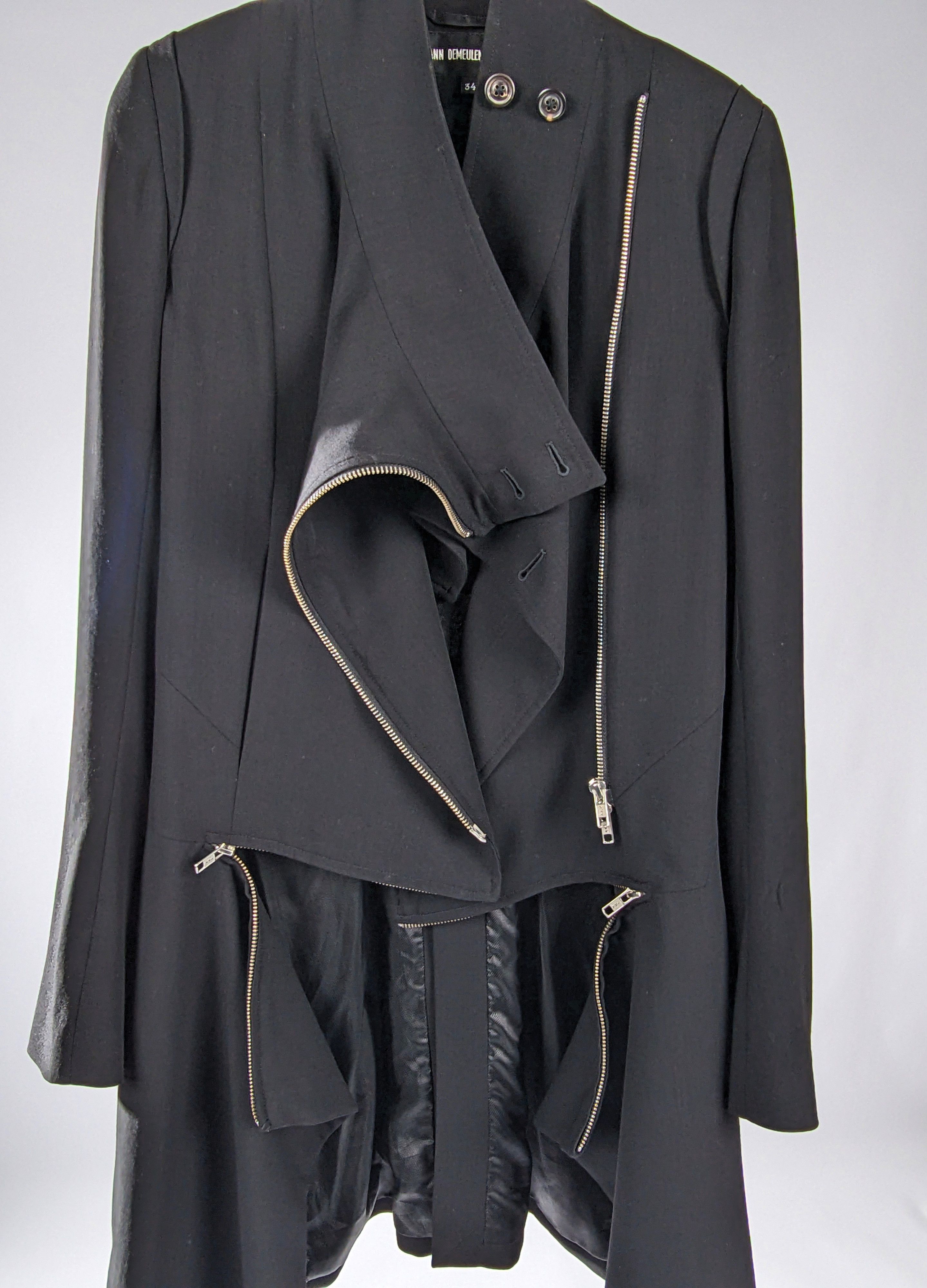 Ann Demeulemeester Ann Demeulemeester coat Size XS / US 0-2 / IT 36-38 - 4 Thumbnail
