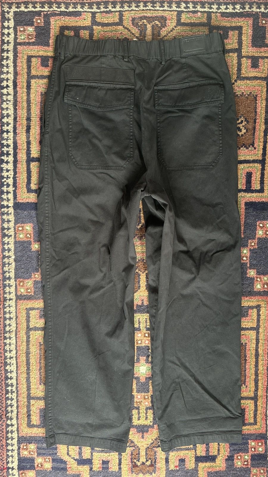 Helmut Lang Hemlut Lang Cargo Zoot Pant, Black Size US 34 / EU 50 - 6 Thumbnail
