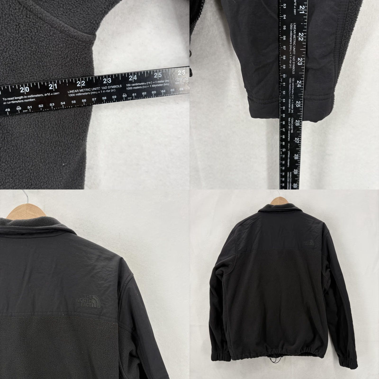 The North Face The North Face Men’s Glacier Fleece 1/4-Zip Pullover Jacket L Black TNF Mens Large Regular Zip Pockets Lined Insulated Fleece Solid Logo Casual Hiking Size US L / EU 52-54 / 3 - 8 Thumbnail