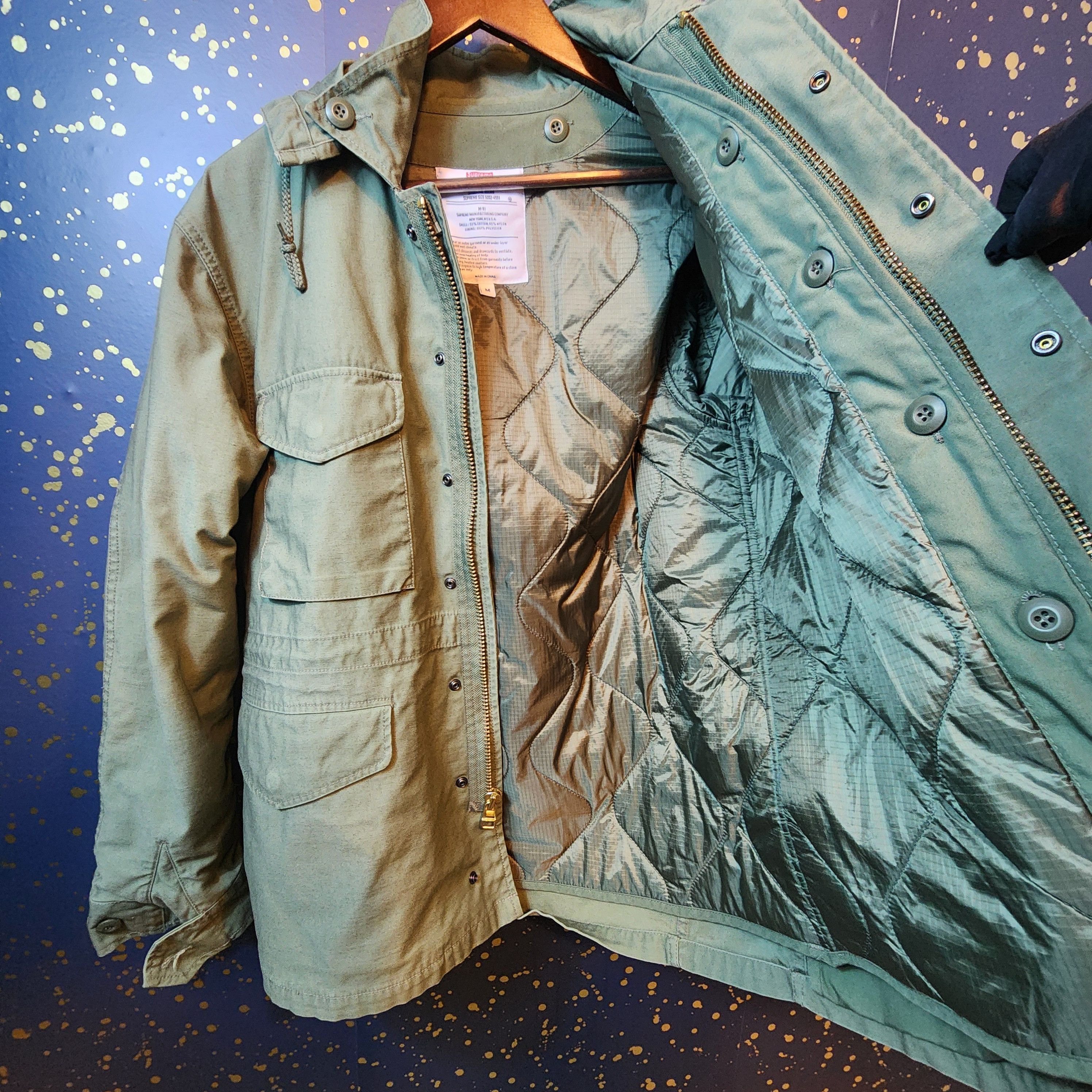 Supreme SUPREME Streetwear Gonz M-51 Olive Jacket Military Coat Size US M / EU 48-50 / 2 - 2 Thumbnail