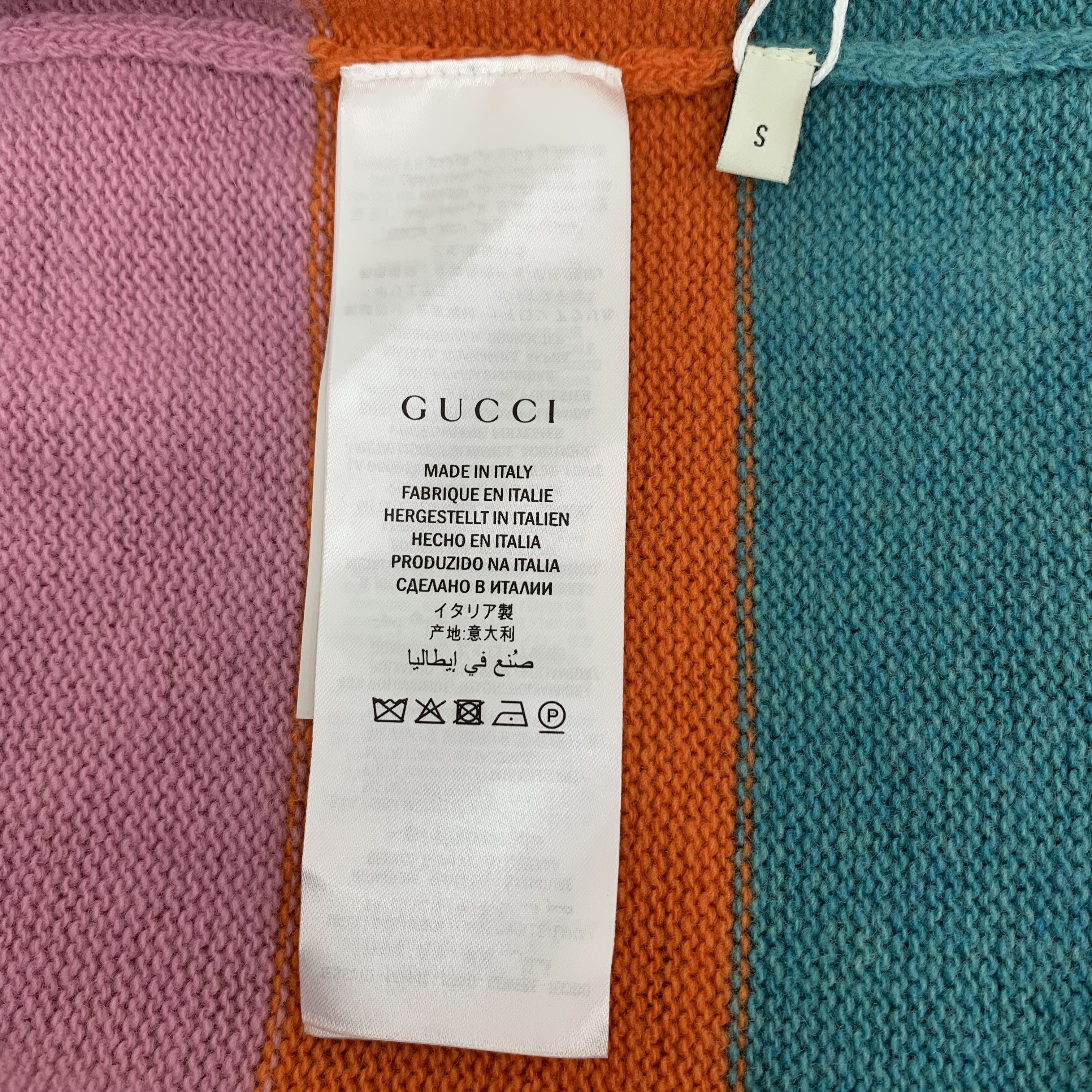 Gucci Gucci Tiger Sequin Wool Sweater Multicolor (S) Size S / US 4 / IT 40 - 7 Thumbnail
