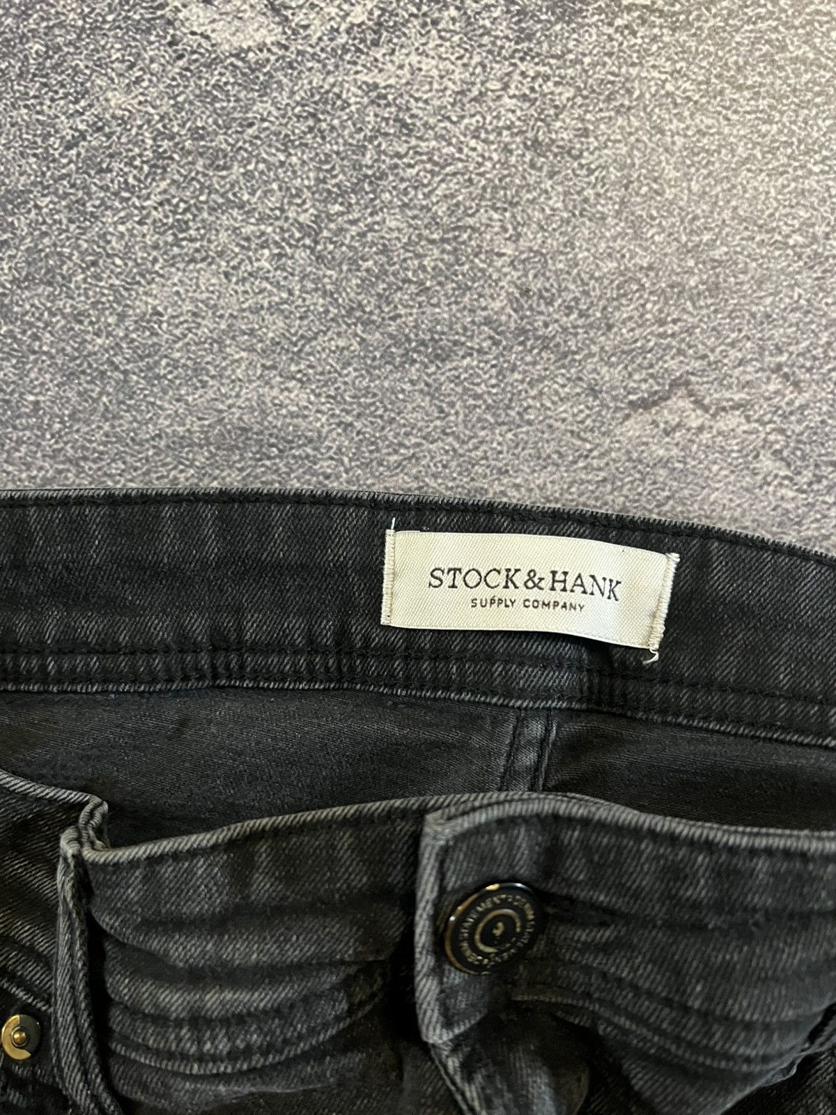 Vintage Japanese Dark Avant Garde / Underground Y2K Slim / Faded 90 Size US 36 / EU 52 - 6 Thumbnail