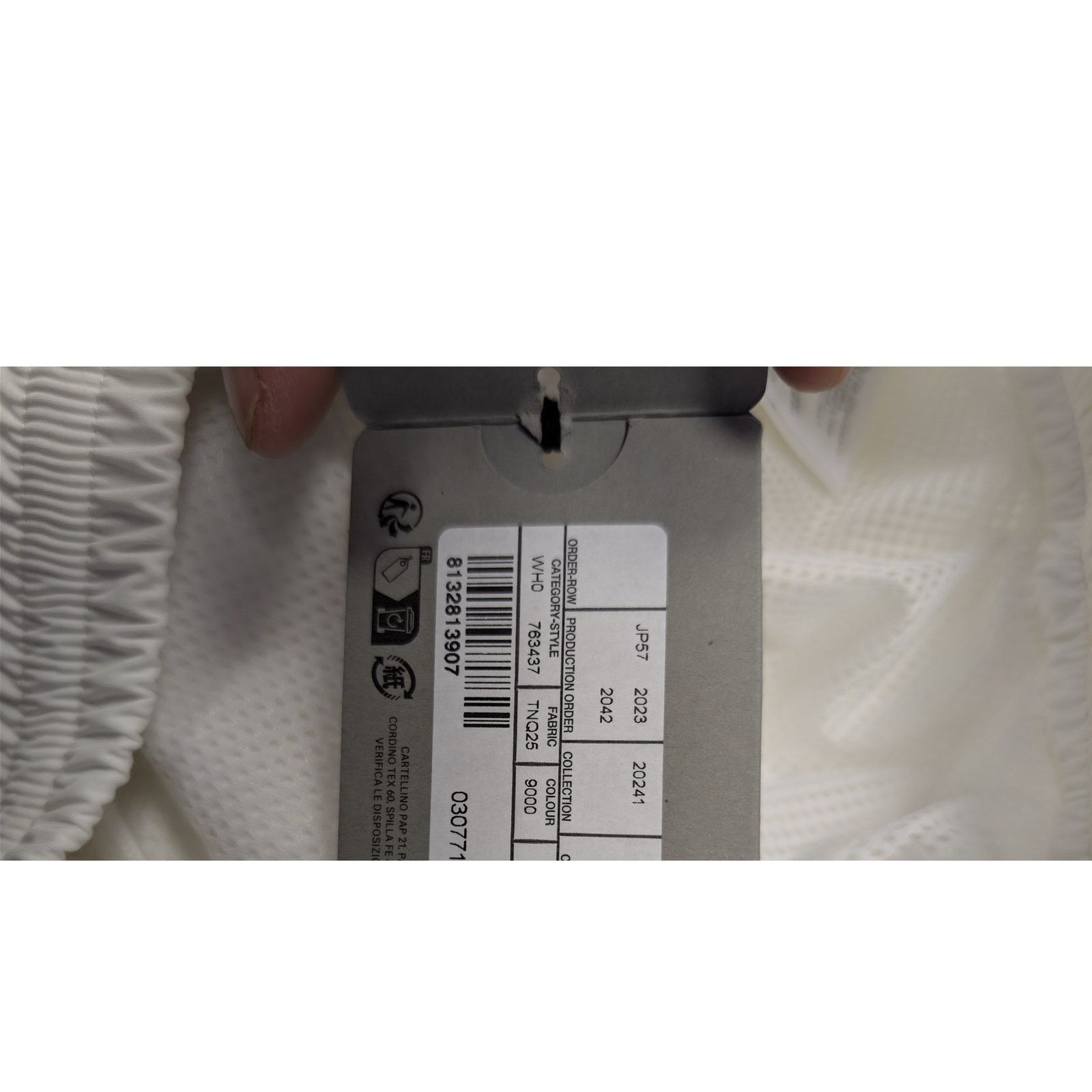 Balenciaga o1rshd1 3B Sports Icon Tracksuit Pants in White Size US 30 / EU 46 - 22 Thumbnail