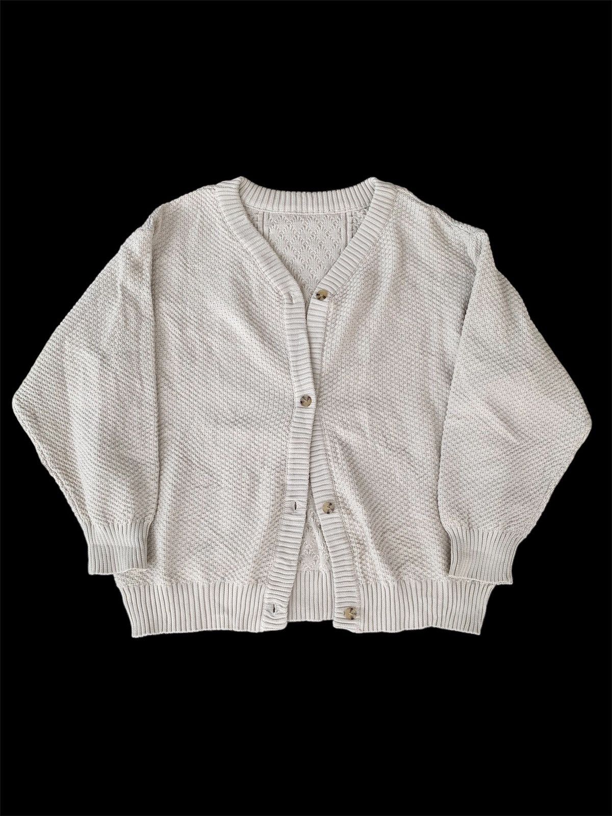 Japanese Brand JapaneseBrand Elf Knitwear Cardigan Jacket Oversized Size US XL / EU 56 / 4 - 1 Thumbnail