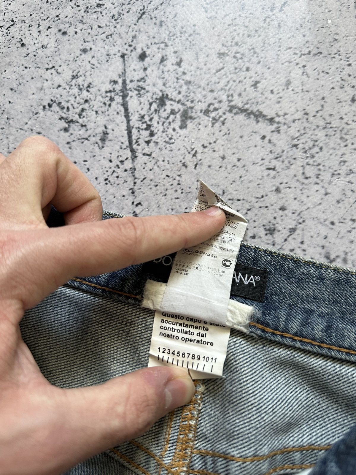 Dolce & Gabbana RARE Dolce&Gabbana Vintage Denim Jeans Archival Collection Size US 32 / EU 48 - 9 Thumbnail