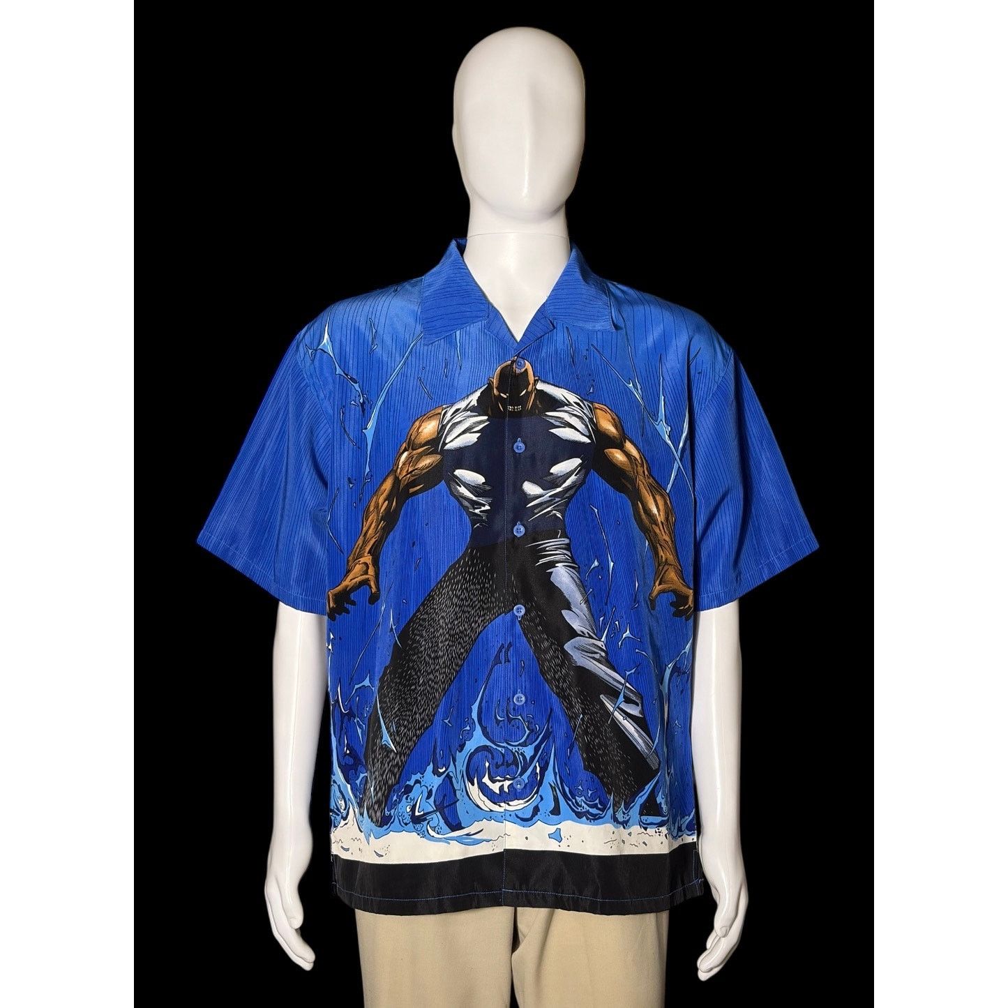 Steve And Barrys Y2K Steve & Barry’s Anime Manga Warrior Classic Hawaiian Size US L / EU 52-54 / 3 - 1 Thumbnail