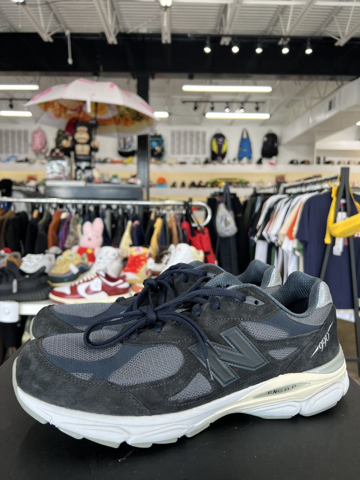 image of 990V3 Miusa Kith Genesis Sz. 13 (2021) Shoes in Navy, Men's