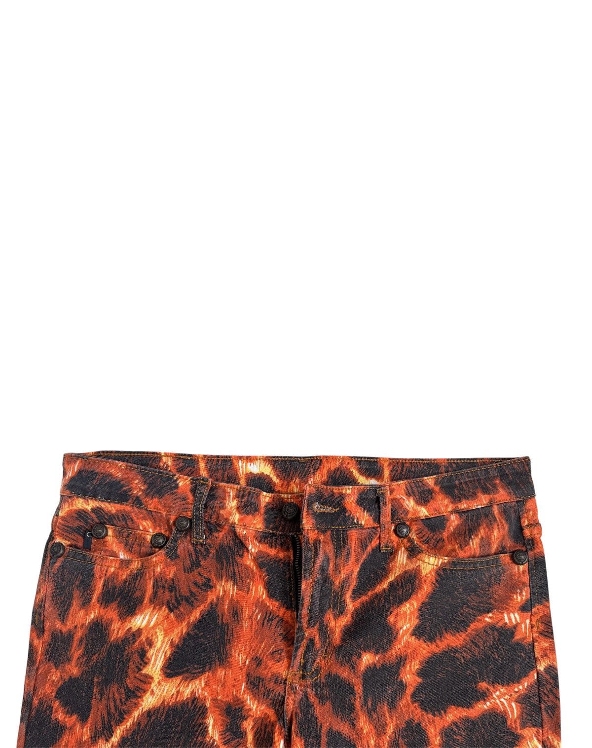 Roberto Cavalli Roberto Cavalli Animal Print Jeans Size US 32 / EU 48 - 2 Thumbnail