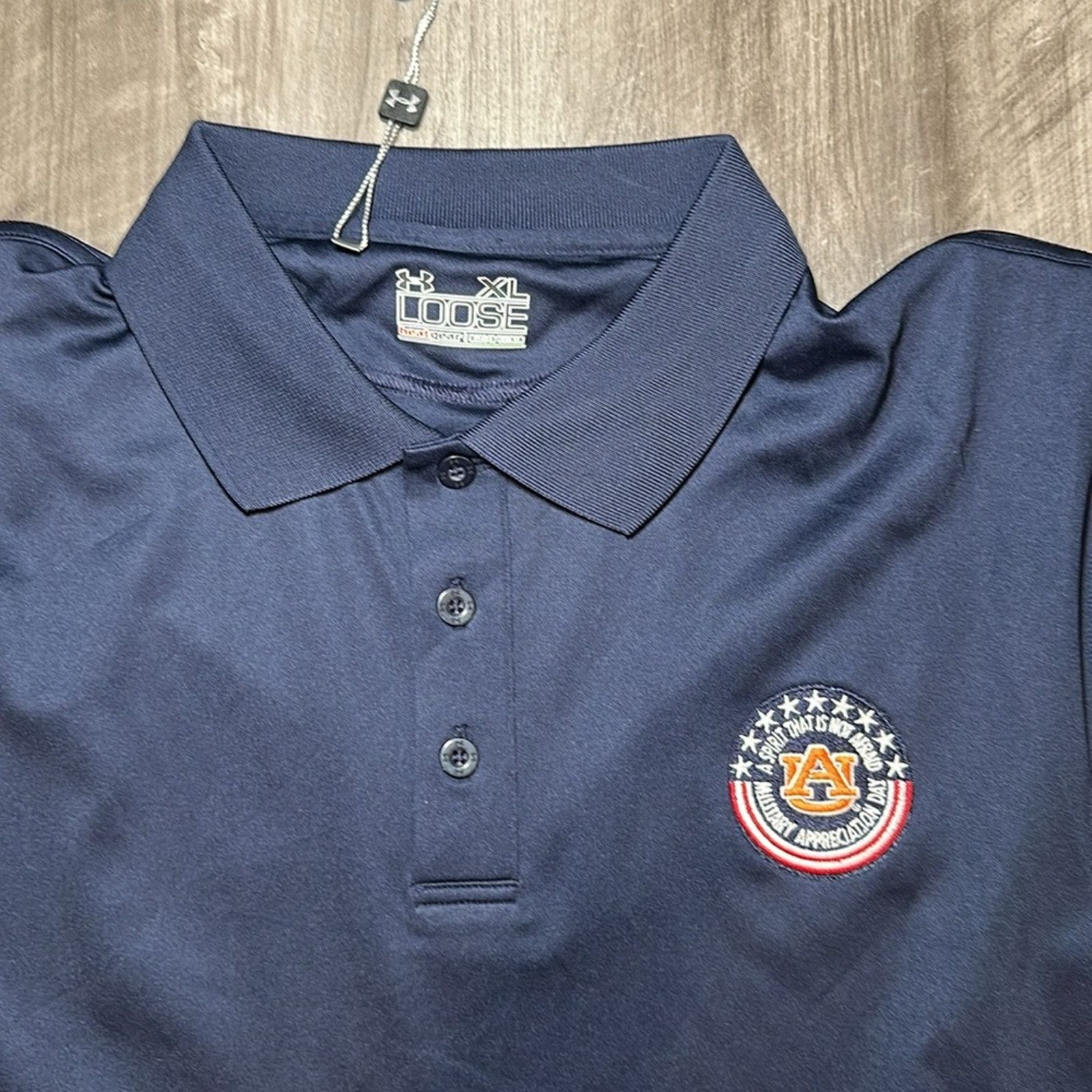 Under Armour Auburn Tigers Under Armour Military Appreciation Polo - XL Size US XL / EU 56 / 4 - 5 Thumbnail