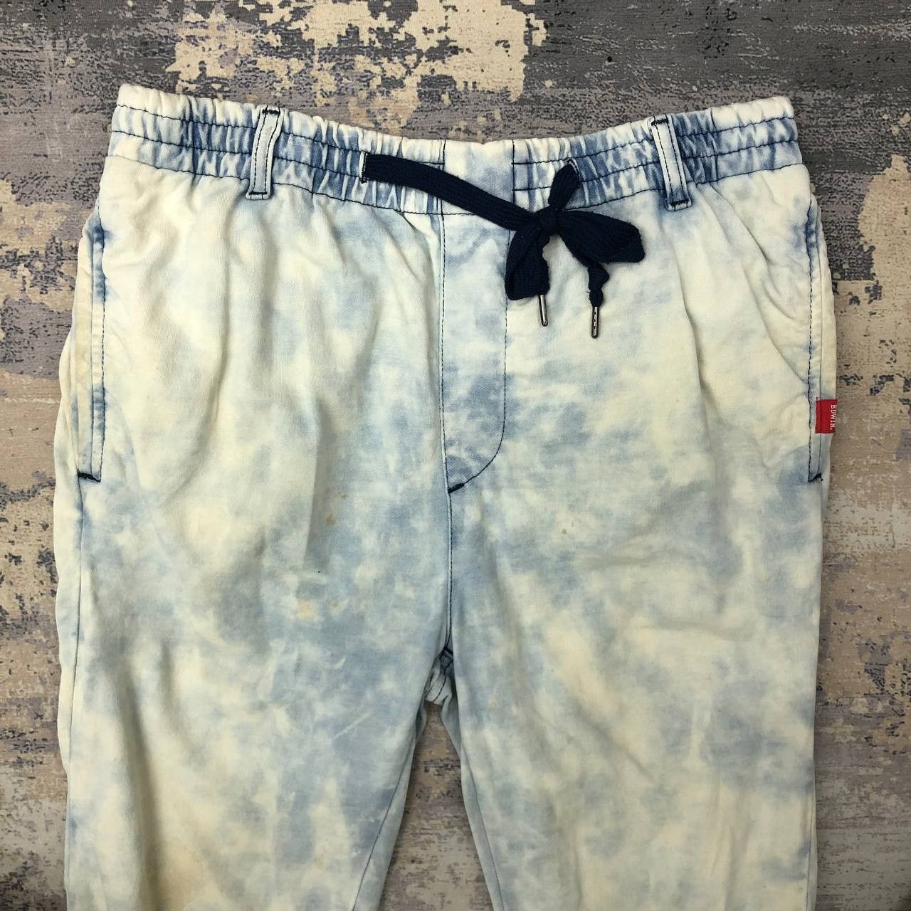 Edwin P268 EDWIN ACID WASH SKINNY PANTS Size US 32 / EU 48 - 3 Thumbnail