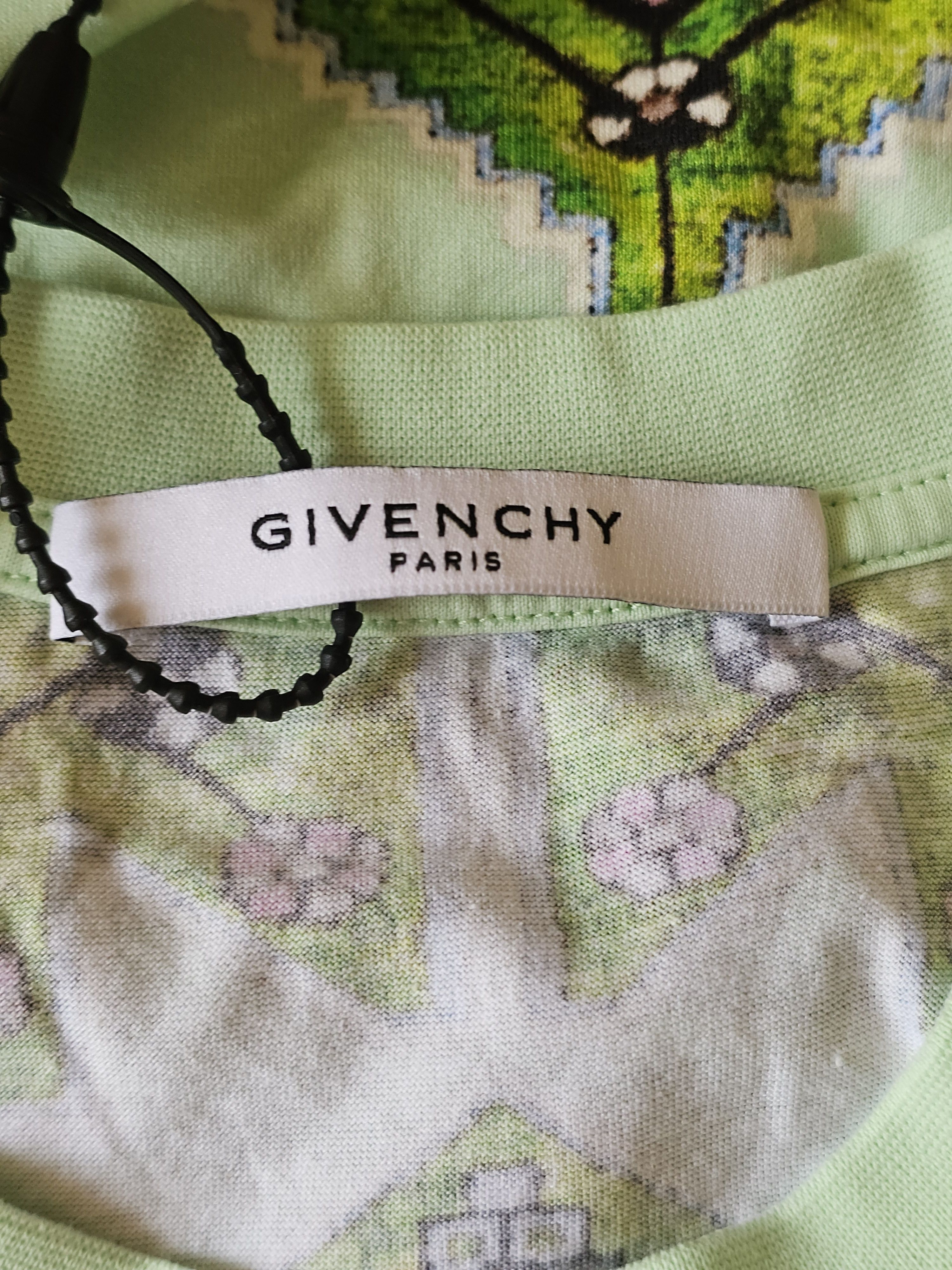 Givenchy Givenchy Oversized Green Aztec Persian Rug Print T-Shirts XS Size US XS / EU 42 / 0 - 4 Thumbnail