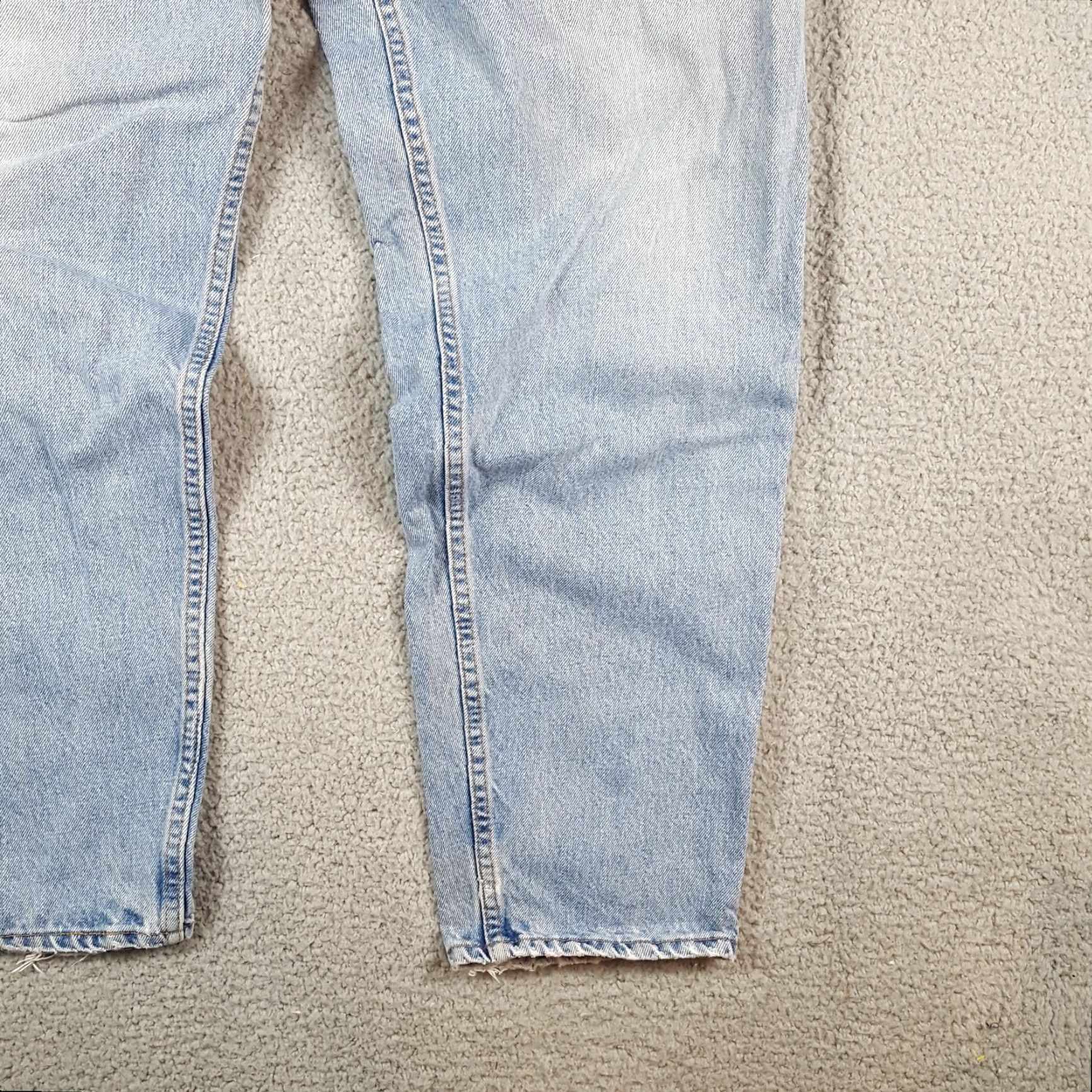 Levi's Vintage Levi's 550 Jeans Tapered Leg Men 38x32 Blue Light Fade Y2K 90s Grunge Rock Size US 38 / EU 54 - 3 Thumbnail