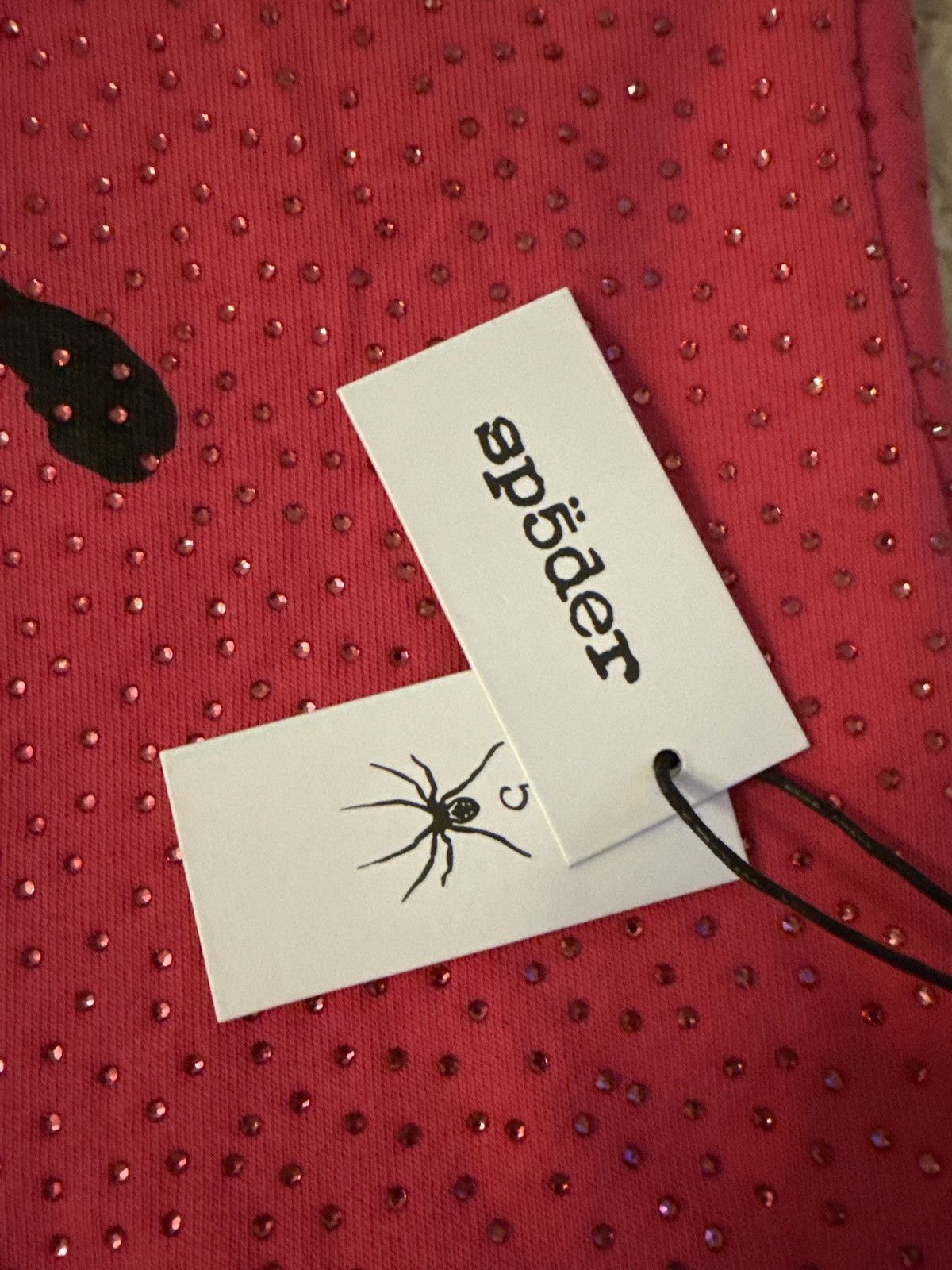 Sp5der Sp5der VVS HOODIE P!nk Size US M / EU 48-50 / 2 - 10 Thumbnail