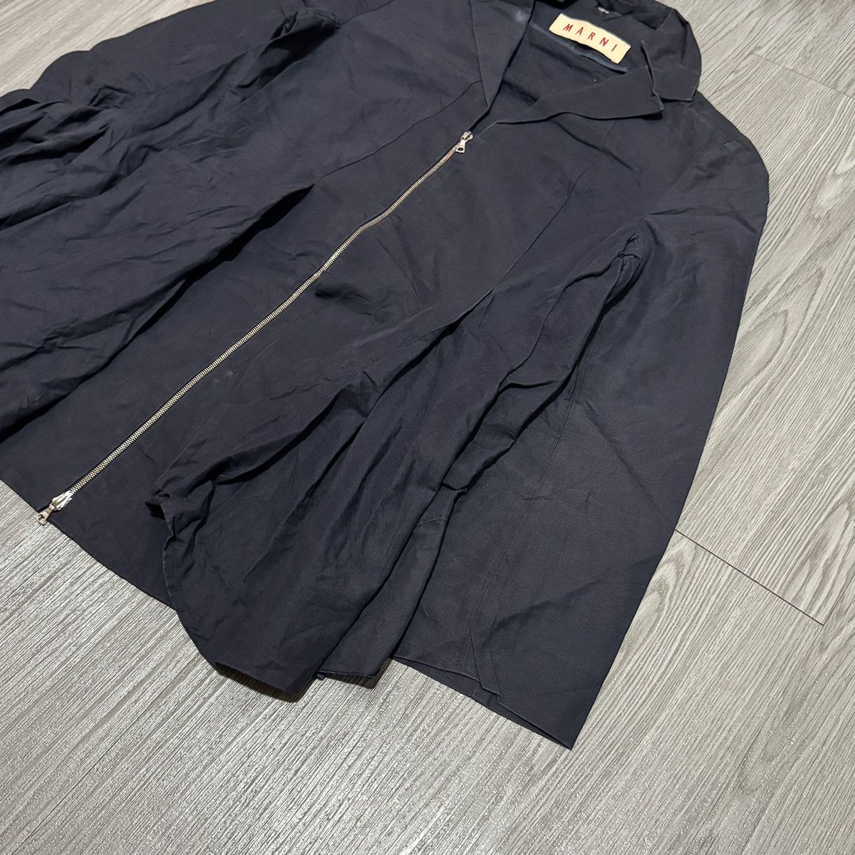 Marni Marni Mini Dress Skirt Navy Size XS / US 0-2 / IT 36-38 - 4 Thumbnail