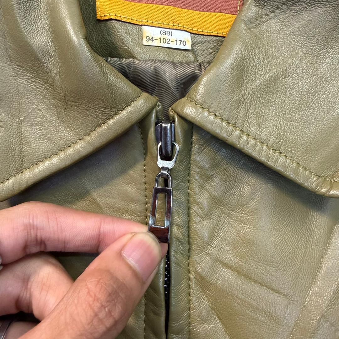 Leather Vintage RICH ADD Italy 2002 Leather Jacket Size US M / EU 48-50 / 2 - 7 Thumbnail