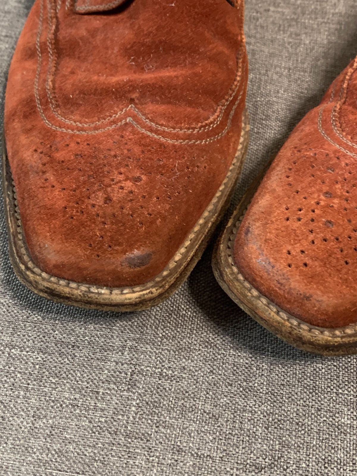 Testoni A. Testoni Suede Formal Shoes Size US 8 / EU 41 - 9 Thumbnail
