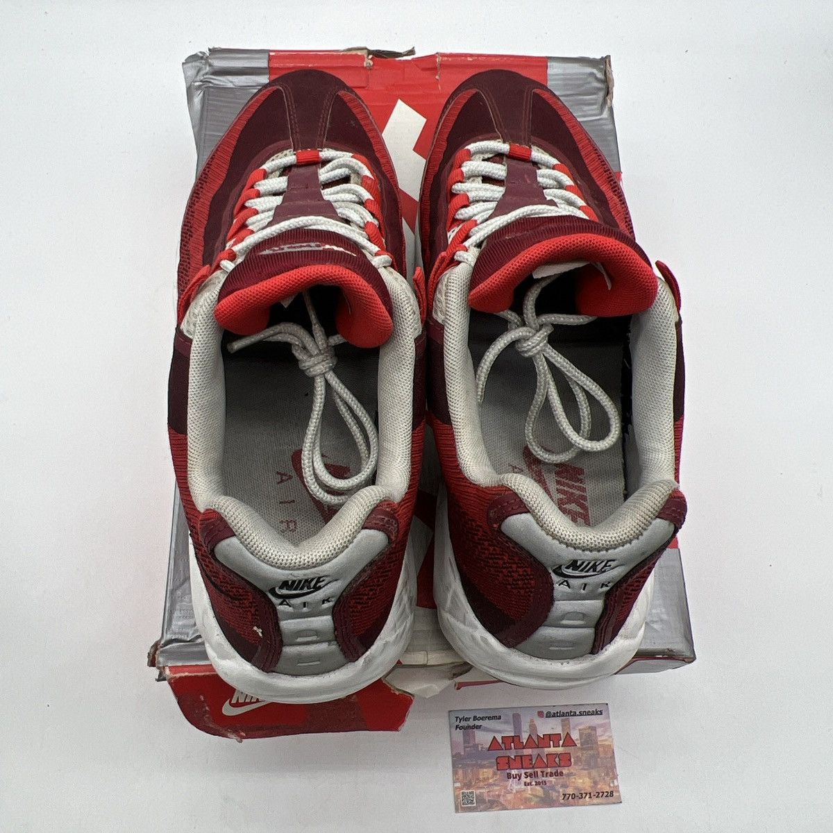 Nike Air Max 95 JCRD University red Size US 11 / EU 44 - 7 Thumbnail