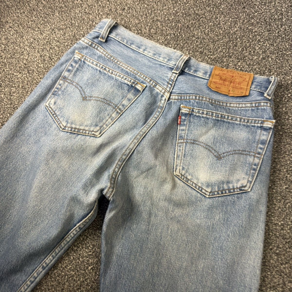 Engineered Garments × Levi's 🔥🇺🇸 Vintage y2k Classic Levis 501 Acid Wash Denim W33 Size US 33 - 8 Thumbnail