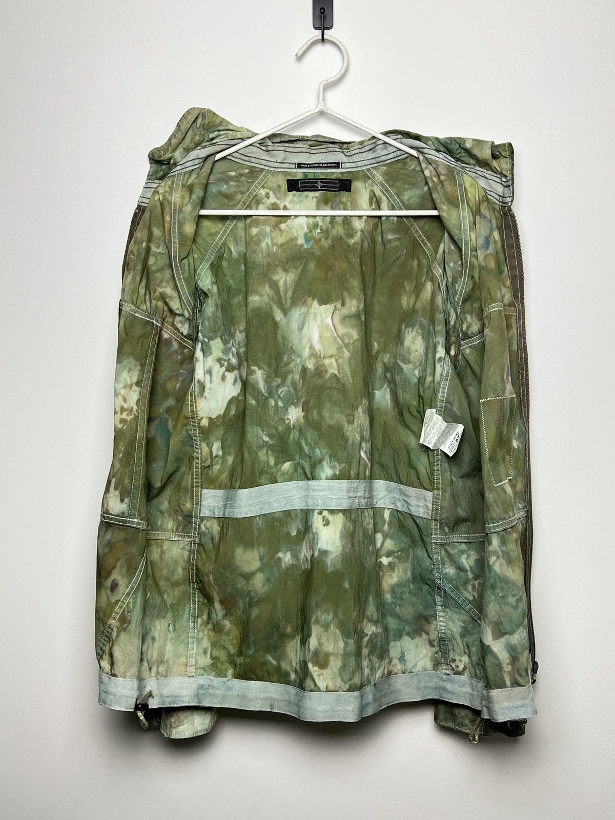 Stone Island stone island camo jacket y2k tie dye m-l Size US M / EU 48-50 / 2 - 13 Thumbnail