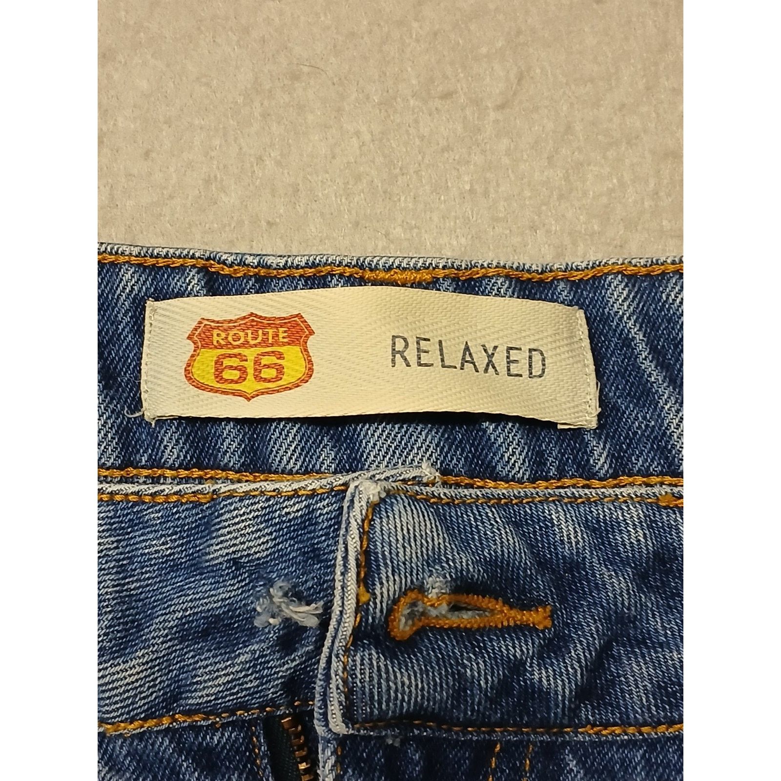 Route 66 Route 66 (24S) Women's Relaxed Straight Fit Blue Denim Jeans Size 24" / US 00 / IT 34 - 8 Thumbnail