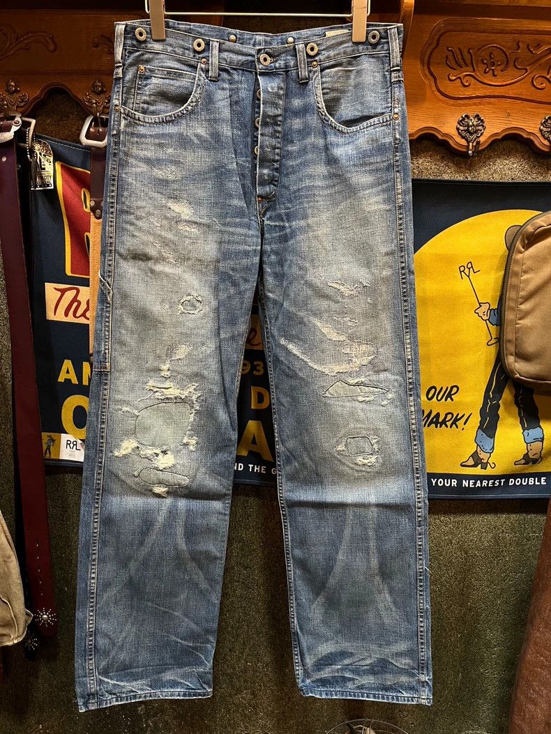 RRL Ralph Lauren RRL Ralph Lauren Patch damage to Niuwang workwear jeans Size US 32 / EU 48 - 1 Thumbnail