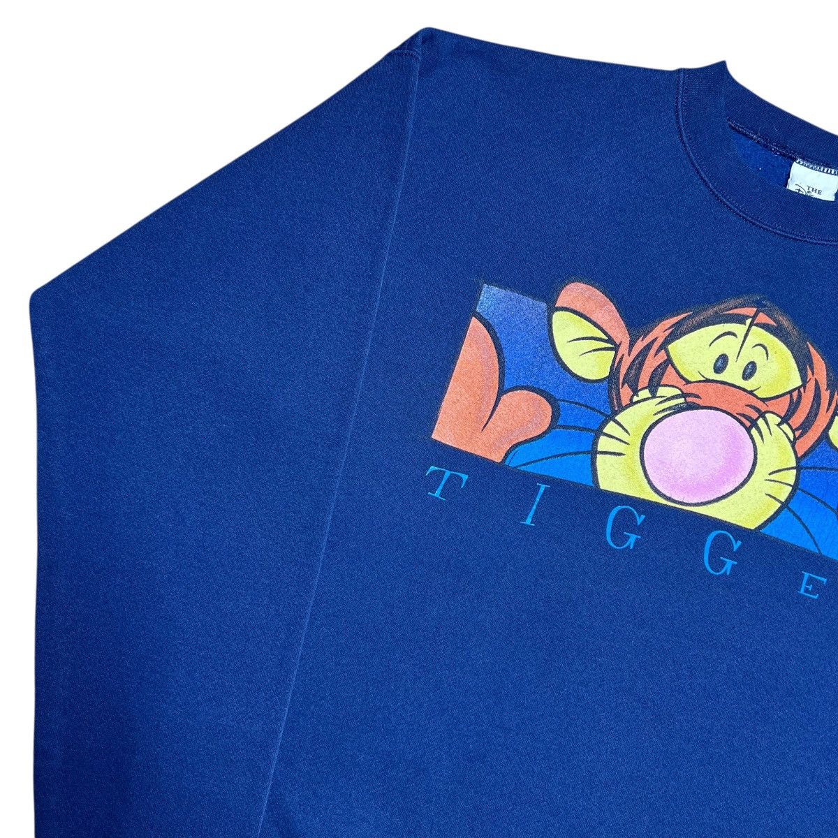 Disney Vintage 1990s Tigger Winnie The Pooh Disney Store Sweatshirt Size US L / EU 52-54 / 3 - 17 Thumbnail