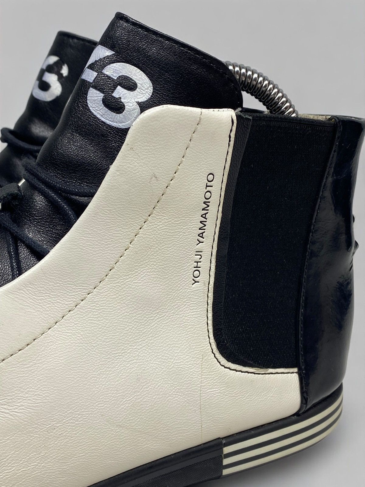 Yohji Yamamoto Vintage Y-3 Yohji Yamamoto Adidas Brogue Sneakers Futuristic Size US 7.5 / EU 40-41 - 11 Thumbnail