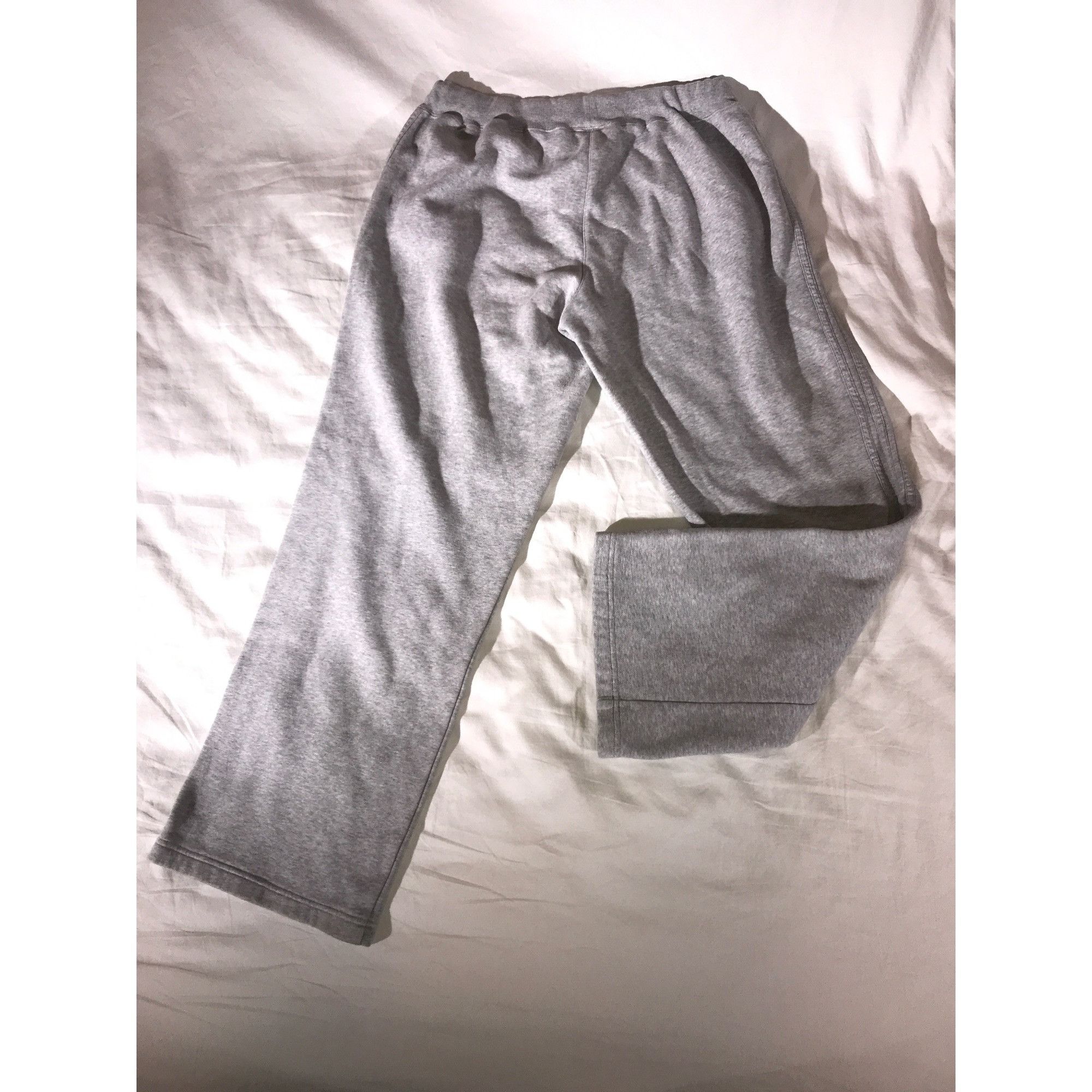 Adidas Adidas Men's Grey 3 Stripe Straight Leg Sweatpants Size US 32 / EU 48 - 2 Thumbnail
