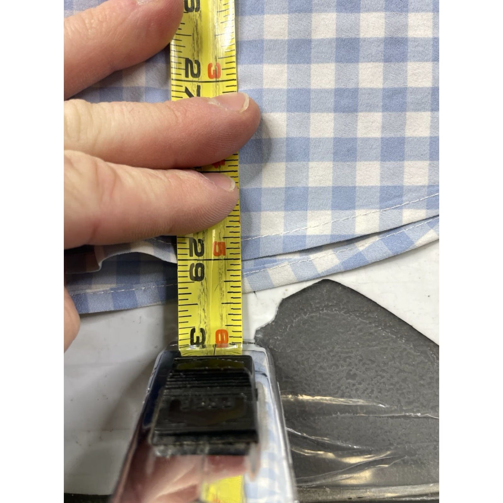 Mizzen+Main Mizzen+Main Shirt Button-Up Long Sleeve Check Blue Blue - Men’s Medium Regular 52% Polyester 48% Spandex Breather Dress Shirt Business Casual Travel Size US M / EU 48-50 / 2 - 5 Thumbnail