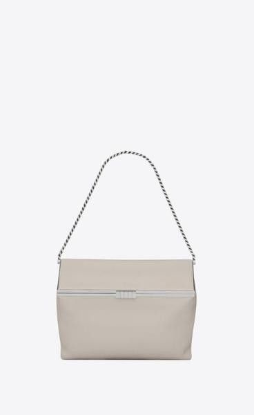 Saint Laurent Paris o1bcso1str0325 Size: OS/Fanny Medium Chain Bag in Natural Size ONE SIZE - 1 Thumbnail
