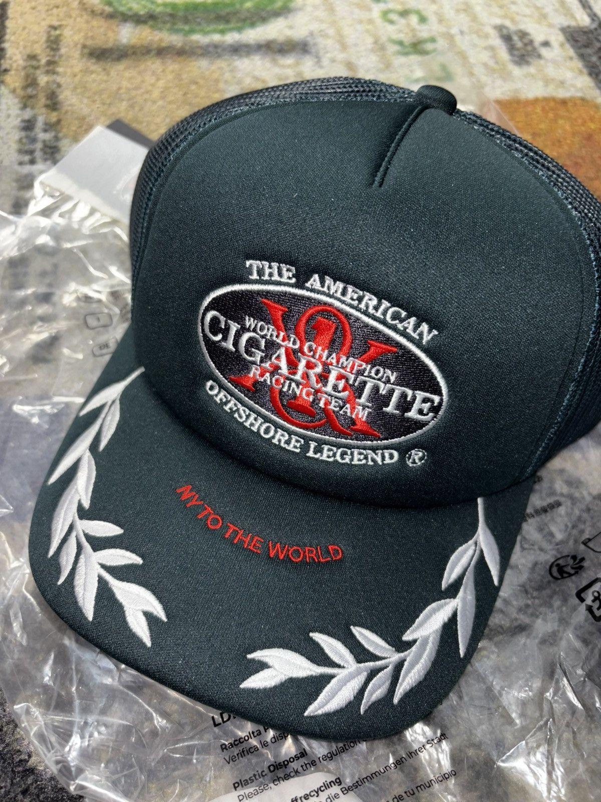Kith Kith for Cigarette Nolan Trucker Hat Size ONE SIZE - 2 Thumbnail