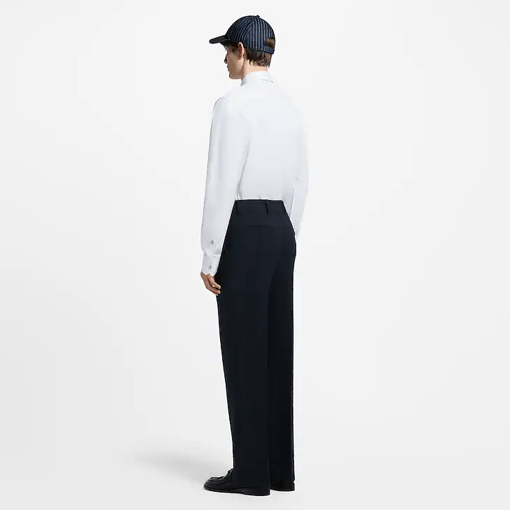 Louis Vuitton Textured Tailored Trousers Size 50R - 2 Thumbnail