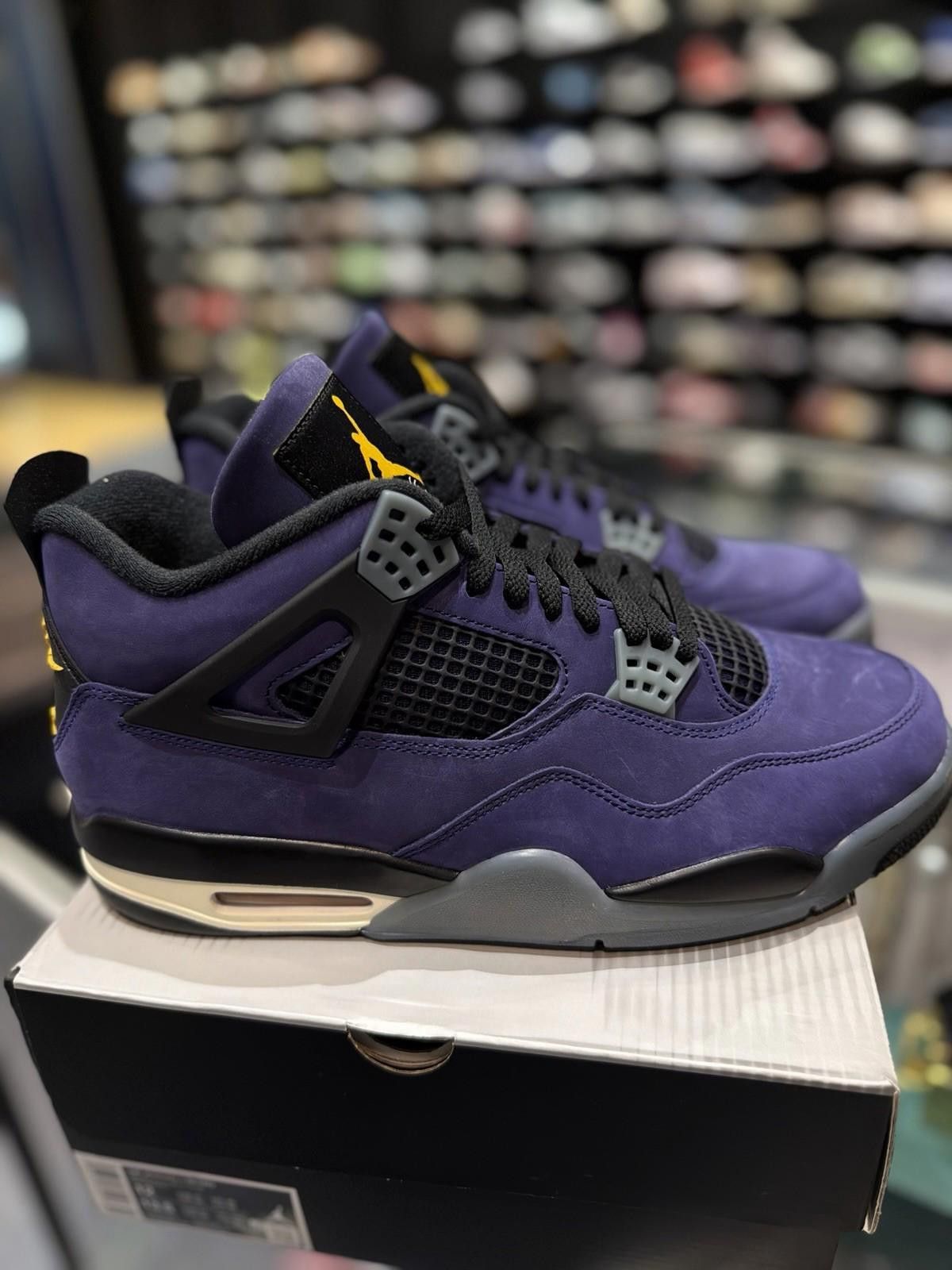 Jordan Brand Air Jordan 4 Retro Lakers "Imperial Purple" FV5029-500 (7.5) Size US 7.5 / EU 40-41 - 12 Thumbnail