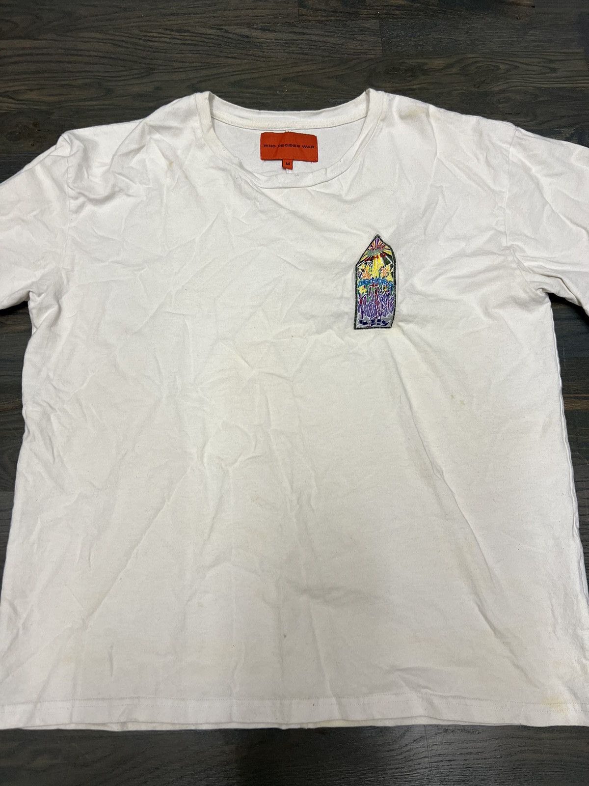 Who Decides War Who decides war stain glass t shirt Size US M / EU 48-50 / 2 - 2 Thumbnail