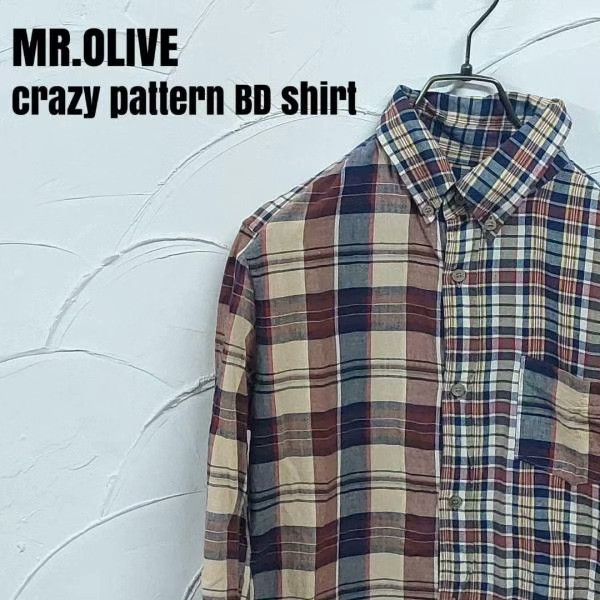 Mr. Olive MR.OLIVE Crazy Pattern BD Shirt Size US M / EU 48-50 / 2 - 1 Thumbnail