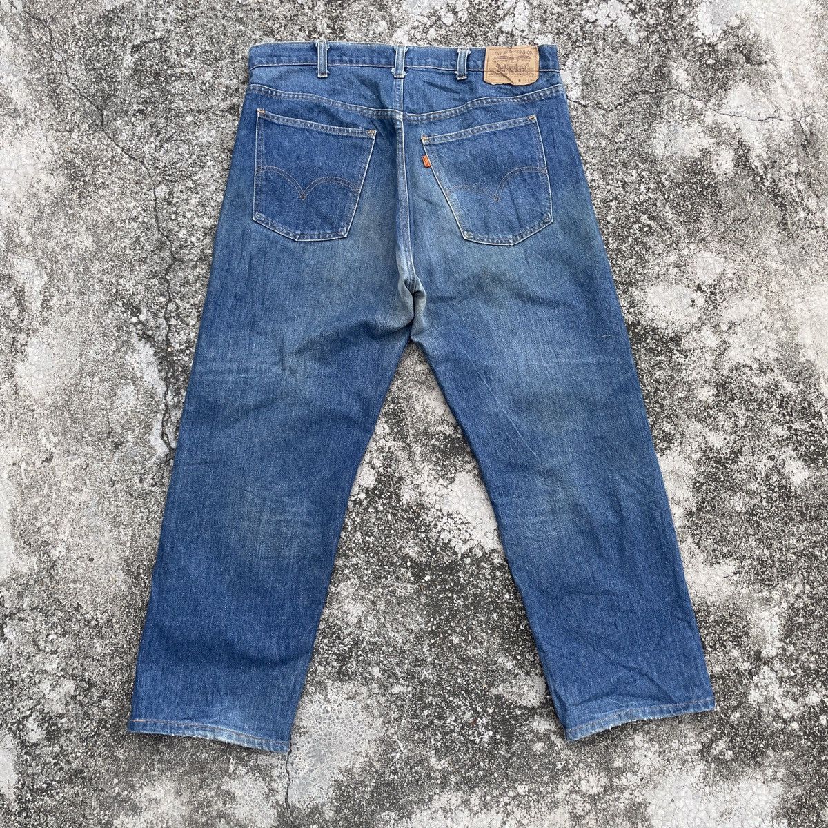Levi's Vintage 80s Levis 505 Orange Tag Denim Jeans Size US 38 / EU 54 - 8 Thumbnail