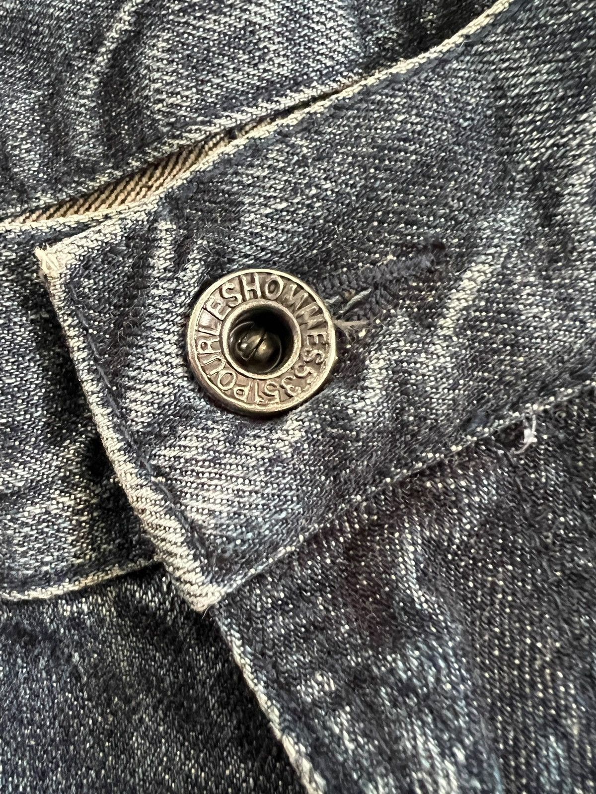 5351 POUR LES HOMMES 5351 Pour Les Homme Distressed Flare Denim Size US 35 - 15 Thumbnail