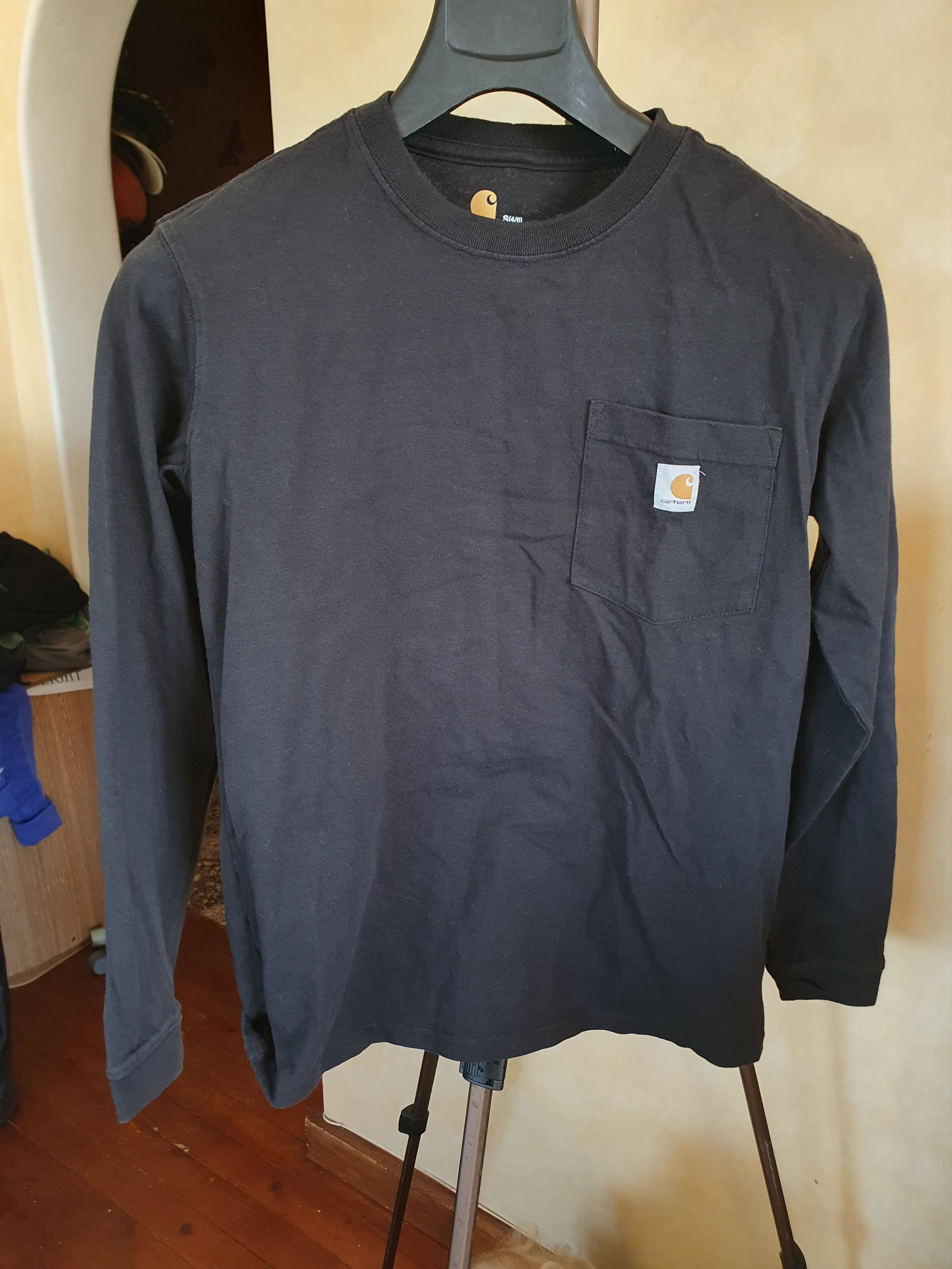 Carhartt Carhartt WK126 Workwear Pocket Long Sleeve T-shirt sz S Size US S / EU 44-46 / 1 - 1 Thumbnail