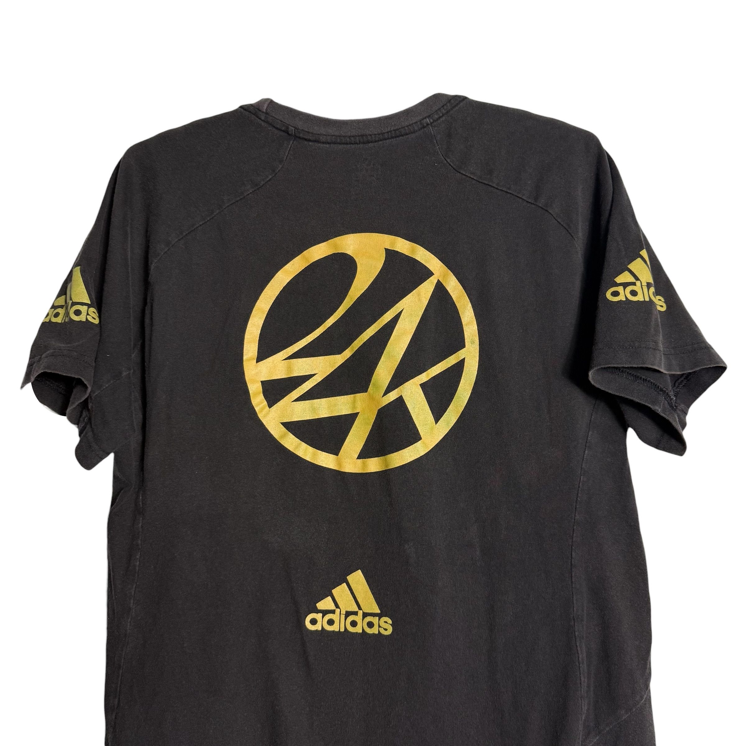 Adidas 🔥RARE🔥Adidas x 24Karats Big Logo Cliamalite T-shirt Size US XL / EU 56 / 4 - 2 Thumbnail