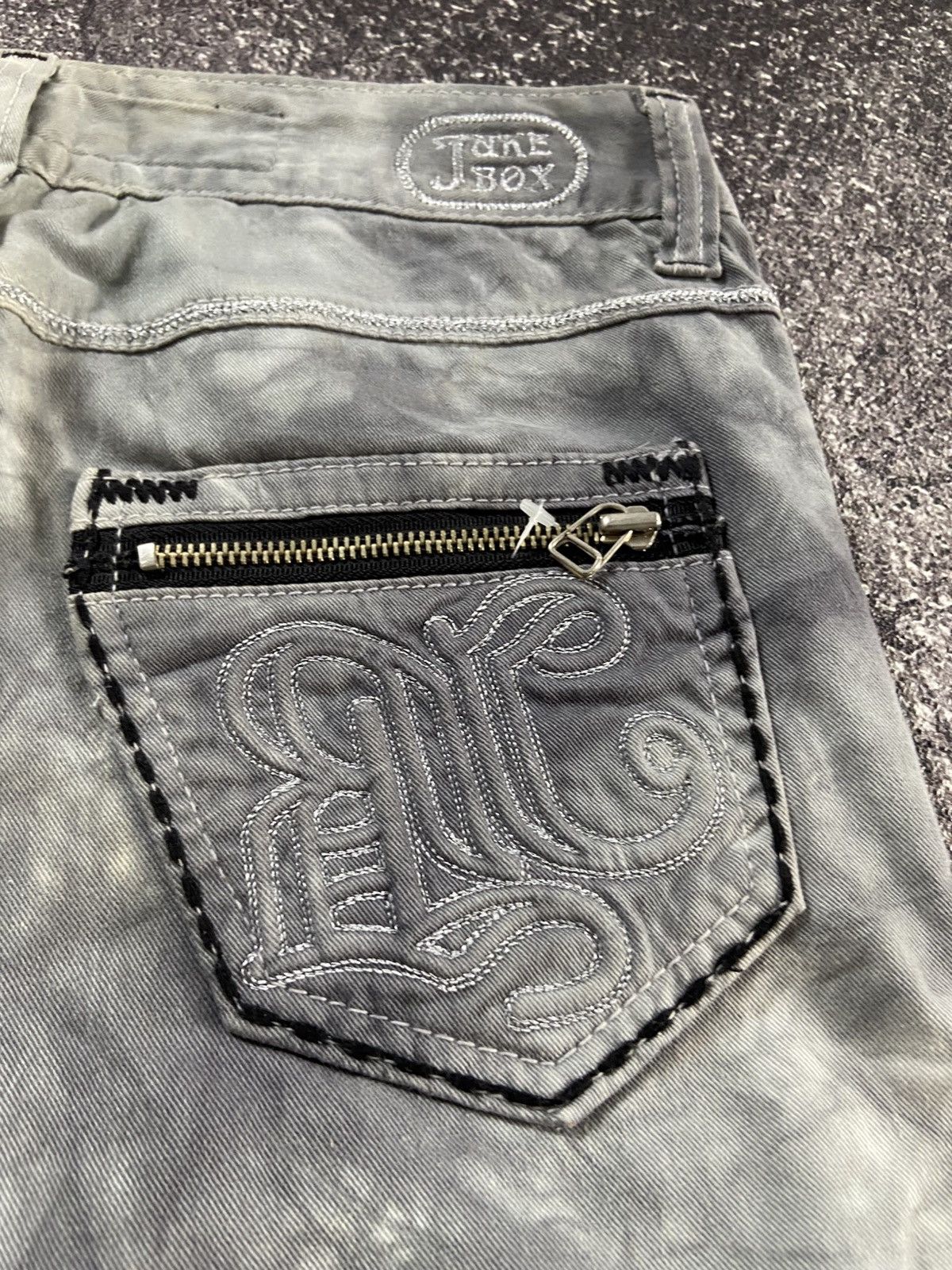 If Six Was Nine × Japanese Brand × Le Grande Bleu (L.G.B.) Juke box flared pants Size US 30 / EU 46 - 13 Thumbnail