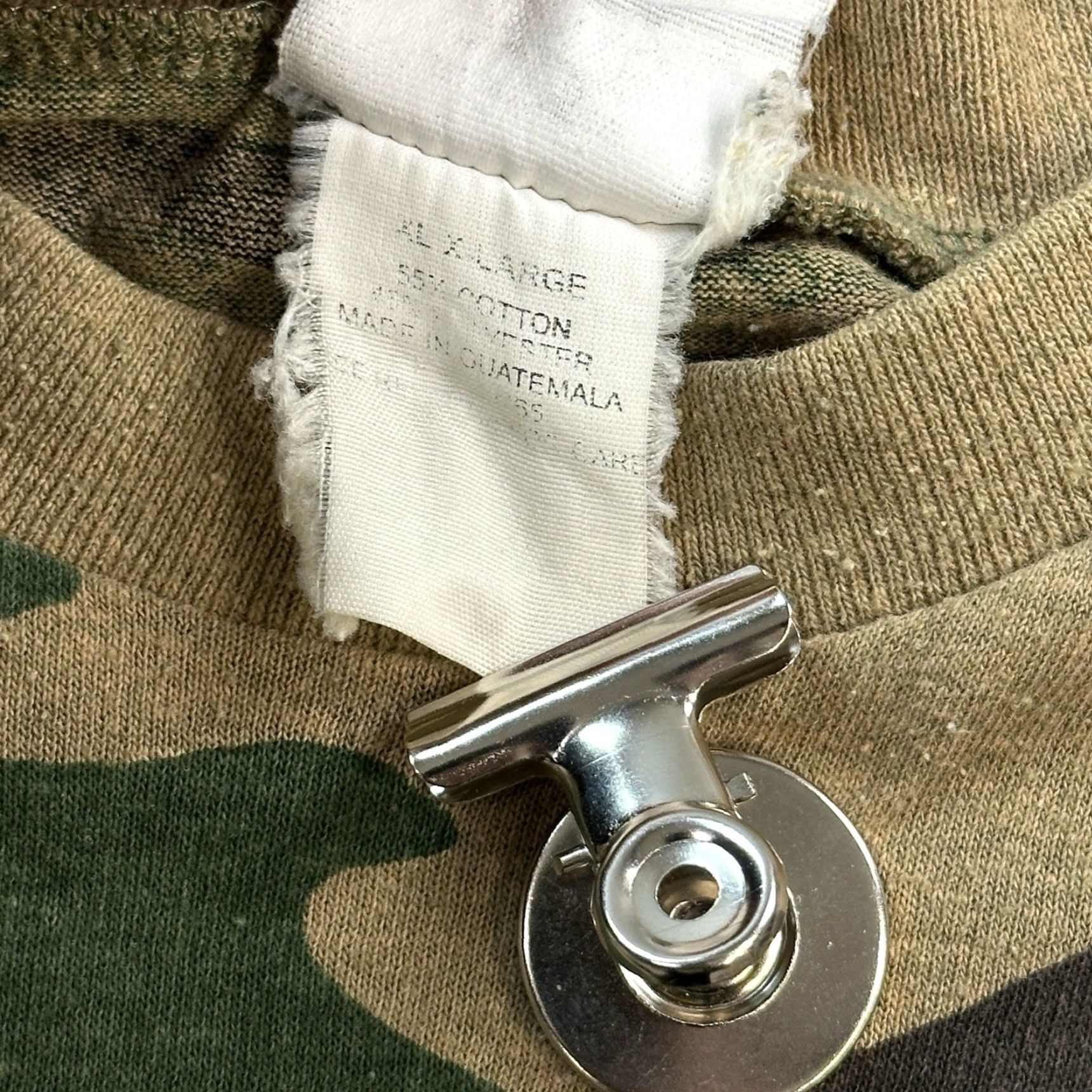 Vintage VINTAGE Horizon Shirt Mens XL Woodland Camo Crewneck Short Sleeve 90s Y2K Size US XL / EU 56 / 4 - 3 Thumbnail